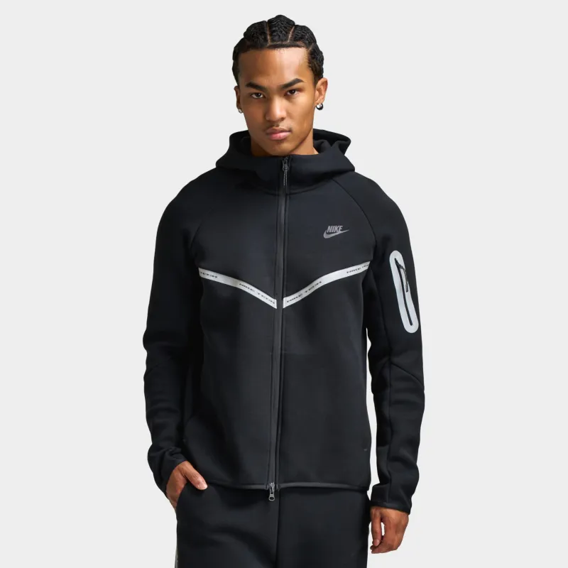 Nike Sportswear Tech Fleece Hoodie Reflective / Black sold by JD Sports