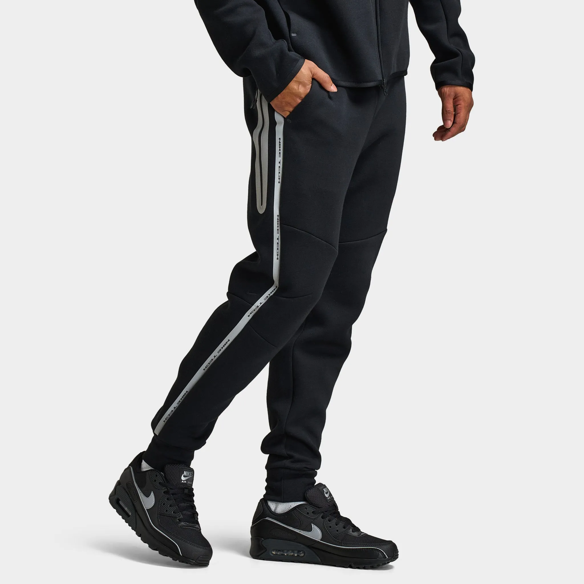 Nike Sportswear Tech Fleece Joggers Reflective / Black sold by JD Sports product image thumbnail 4