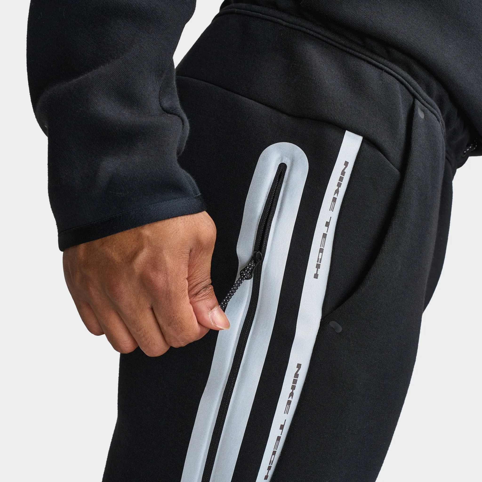 Nike Sportswear Tech Fleece Joggers Reflective / Black sold by JD Sports product image thumbnail 5