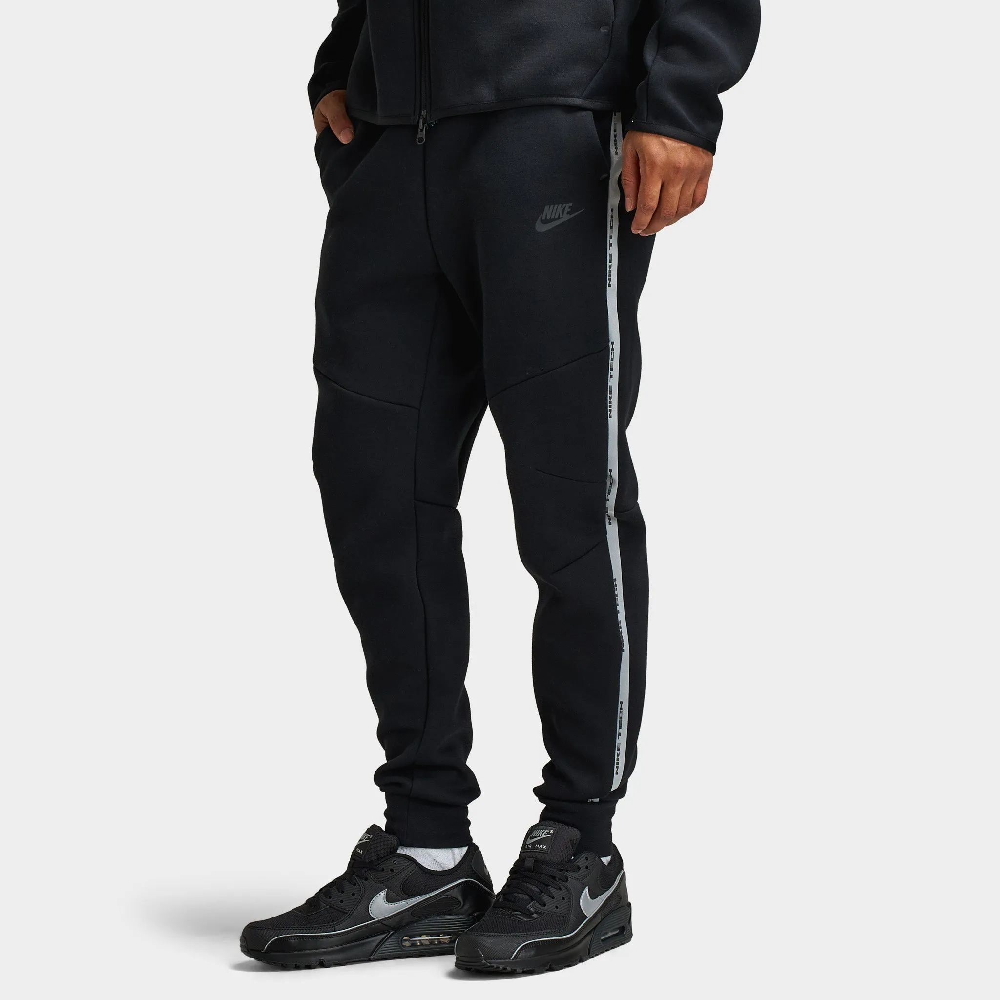 Nike Sportswear Tech Fleece Joggers Reflective / Black sold by JD Sports product image thumbnail 3