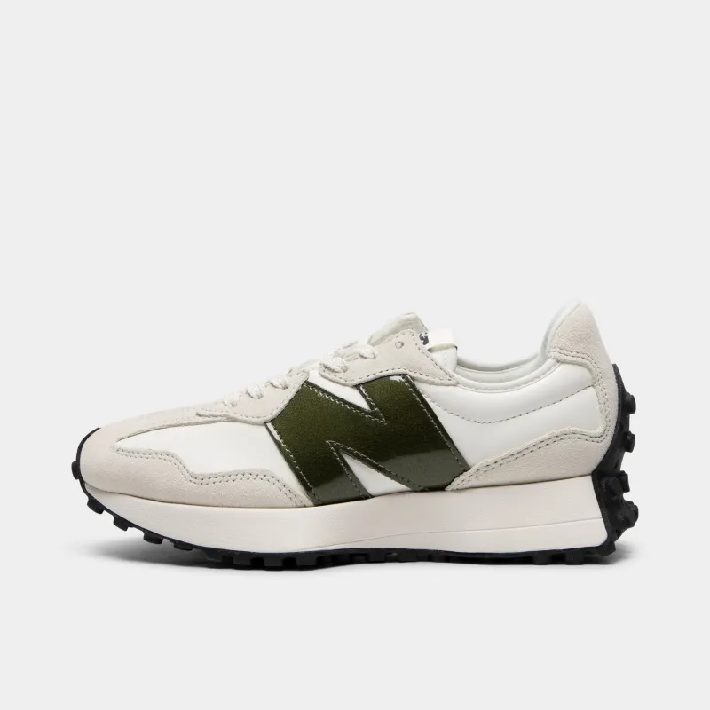 New Balance Women's 327 White / Dark Green sold by JD Sports