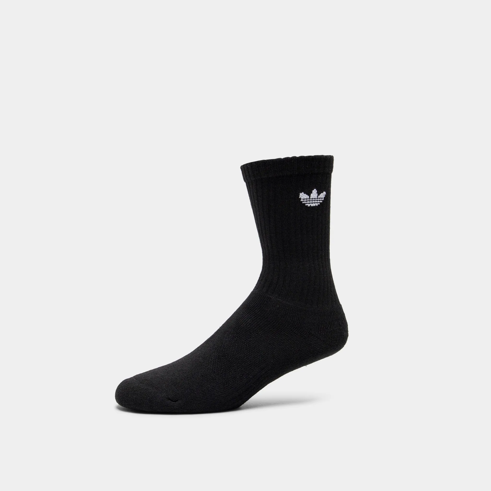adidas Originals Trefoil 2.0 Crew Socks (6-Pack) / Black sold by JD Sports