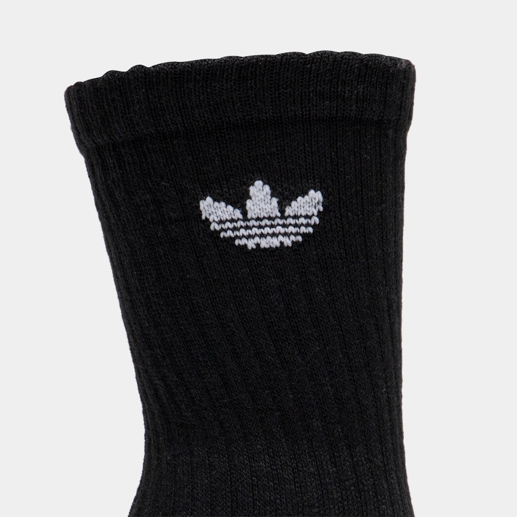 adidas Originals Trefoil 2.0 Crew Socks (6-Pack) / Black sold by JD Sports product image thumbnail 2