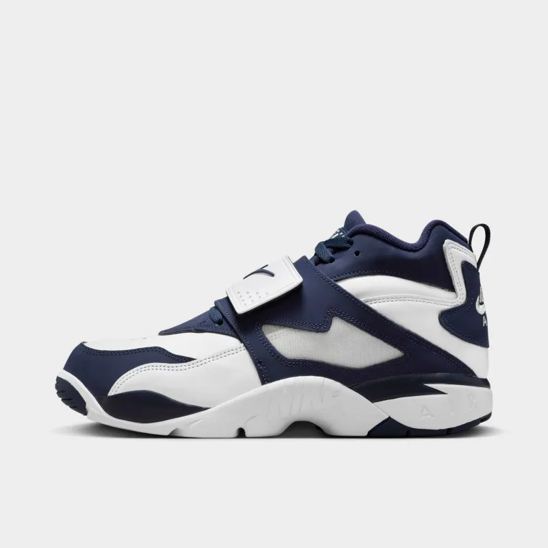Nike Diamond Turf White / Navy - Silver sold by JD Sports