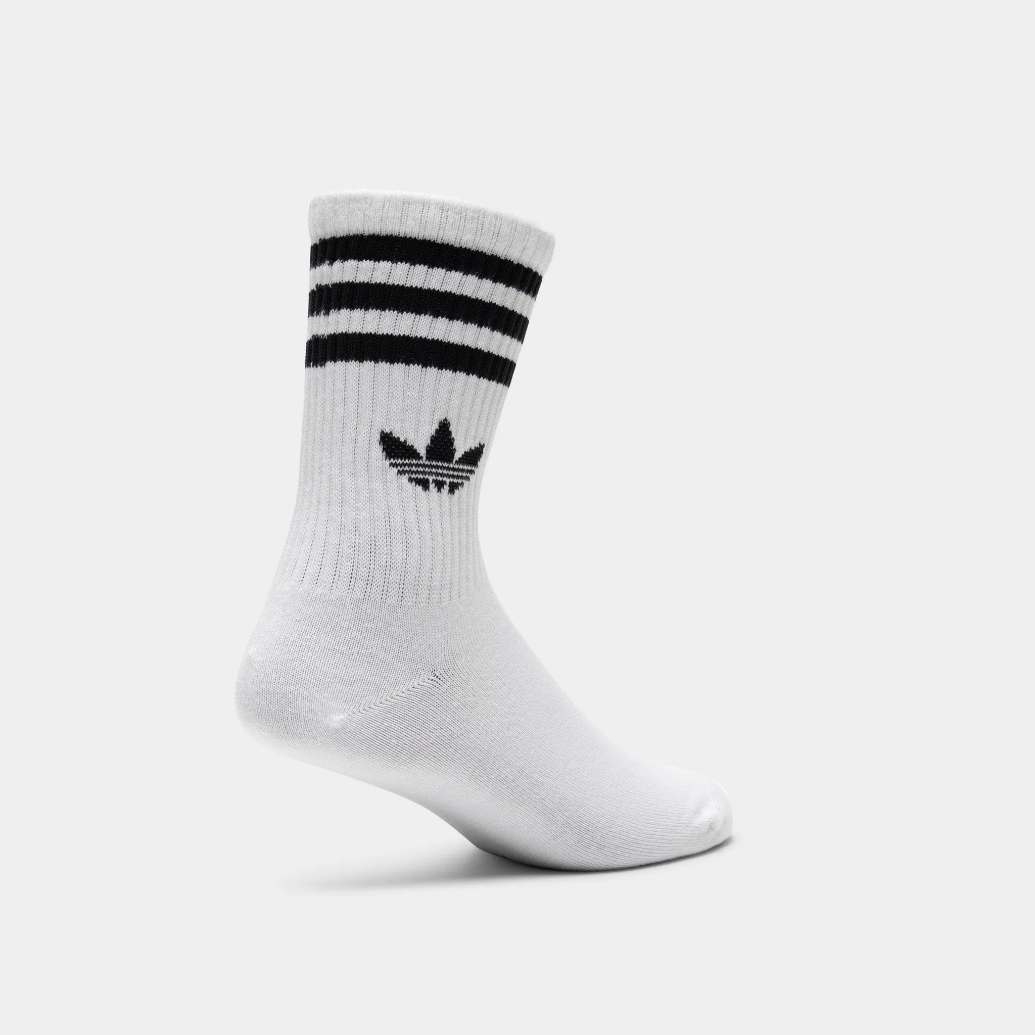 adidas Originals 3 Stripes Crew Socks (3 Pack) / White sold by JD Sports product image thumbnail 4