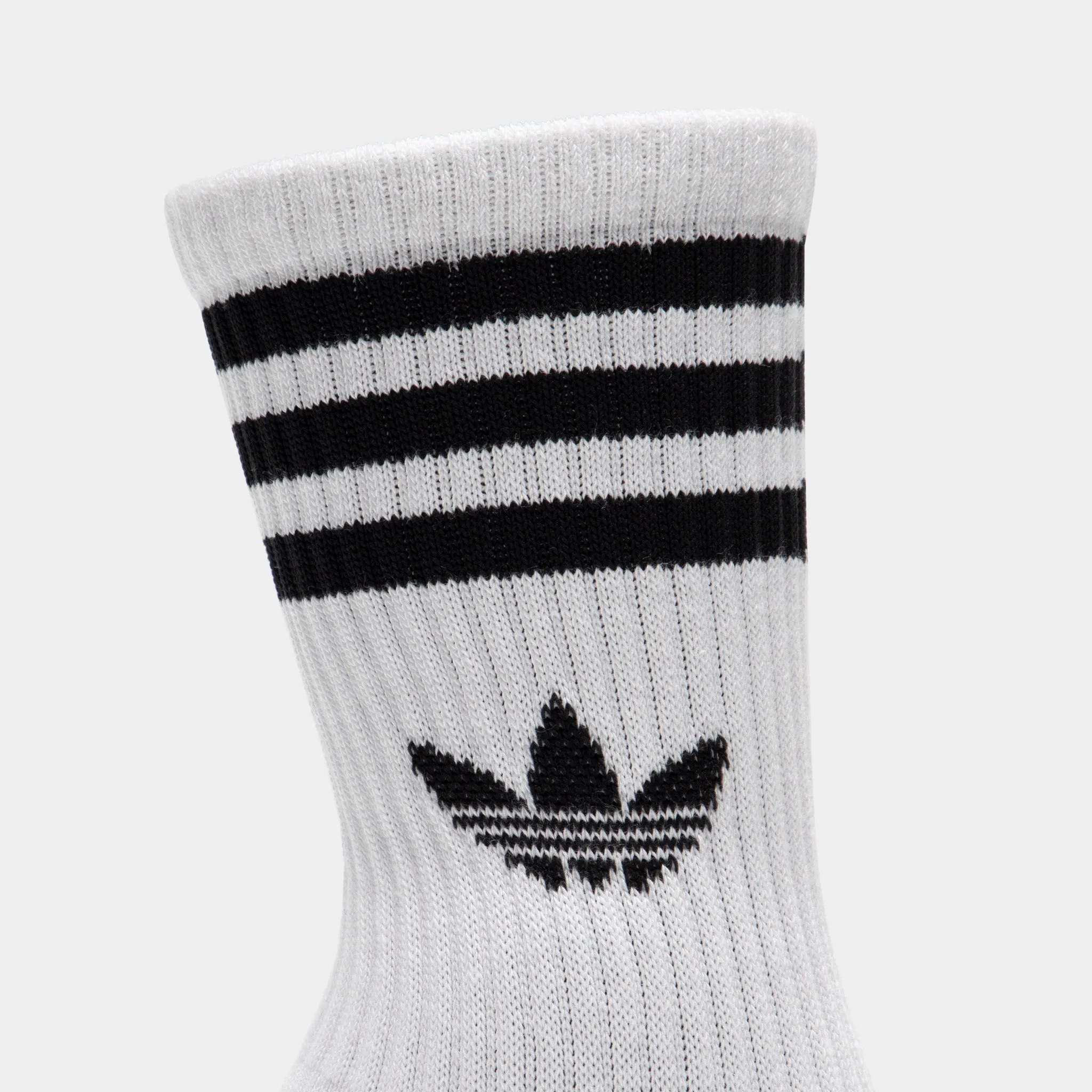 adidas Originals 3 Stripes Crew Socks (3 Pack) / White sold by JD Sports product image thumbnail 2