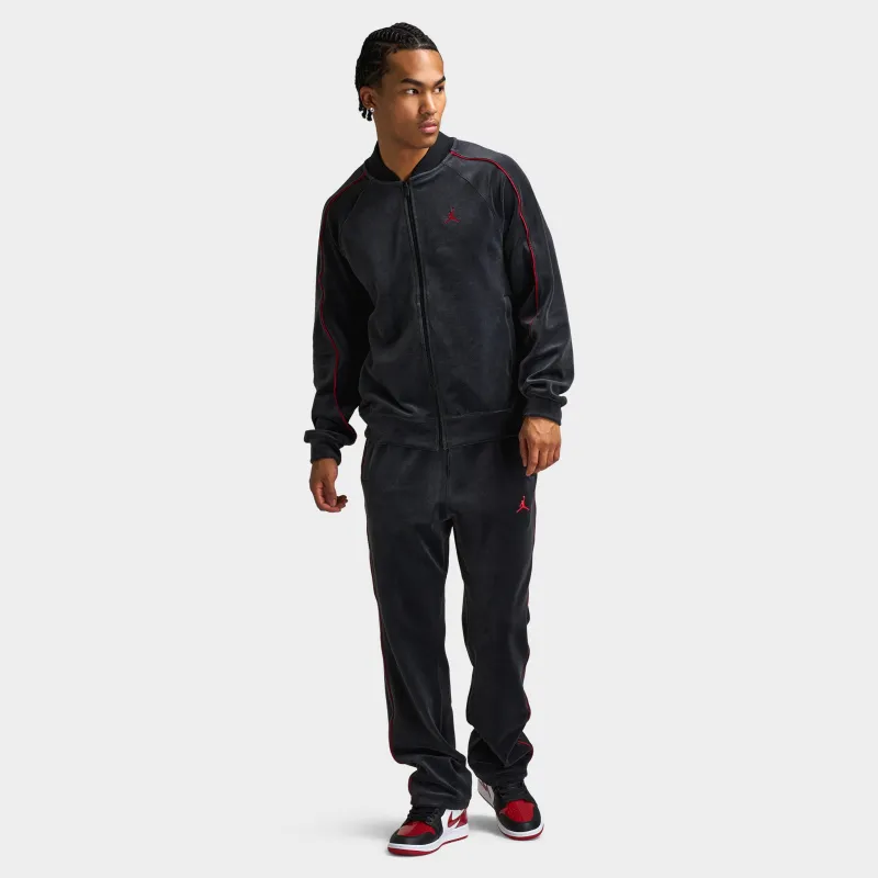 Jordan Brooklyn Velour Track Pants / Black made by Jordan
