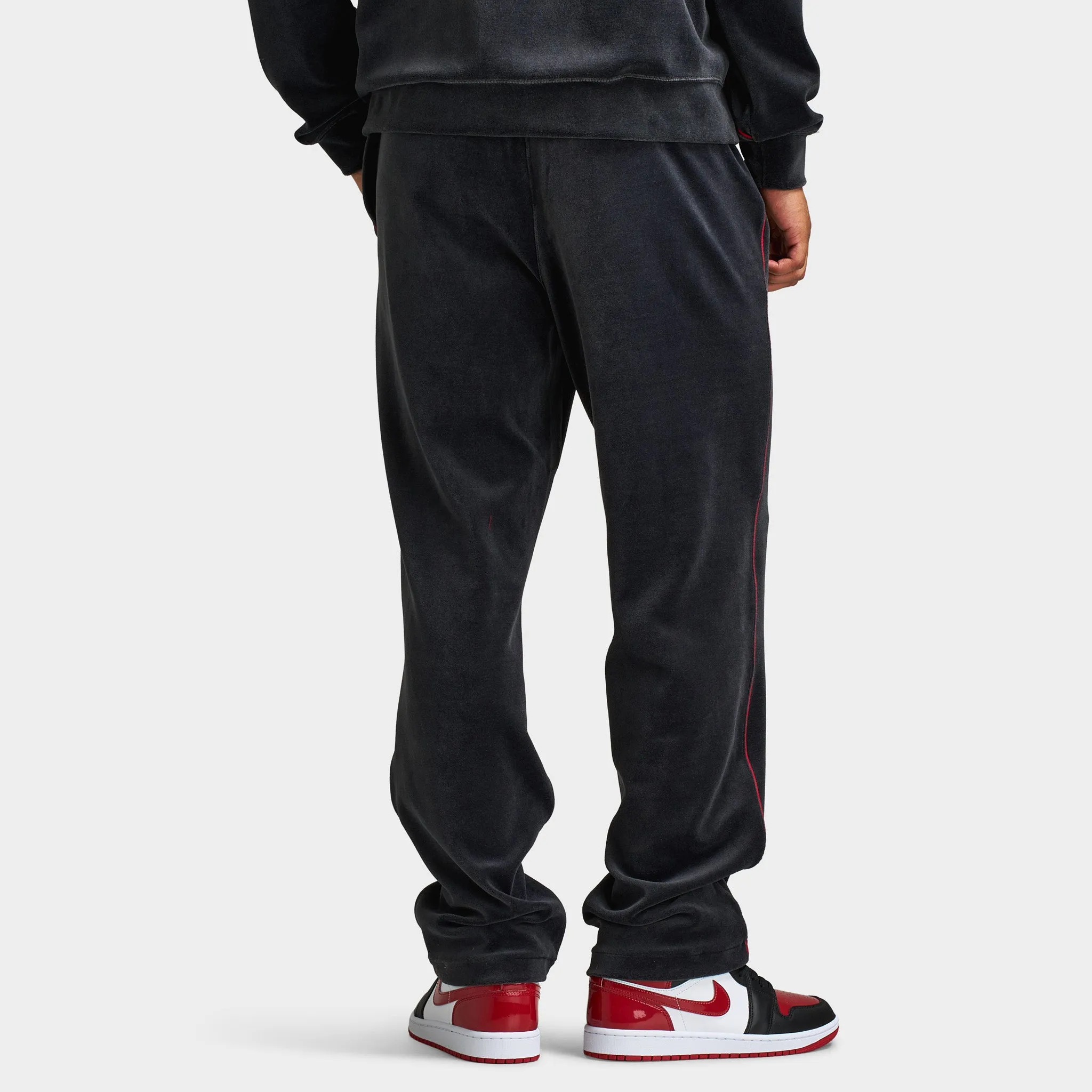 Jordan Brooklyn Velour Track Pants / Black sold by JD Sports product image thumbnail 5