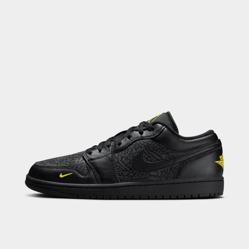 Air Jordan 1 Low SE Black / Yellow sold by JD Sports