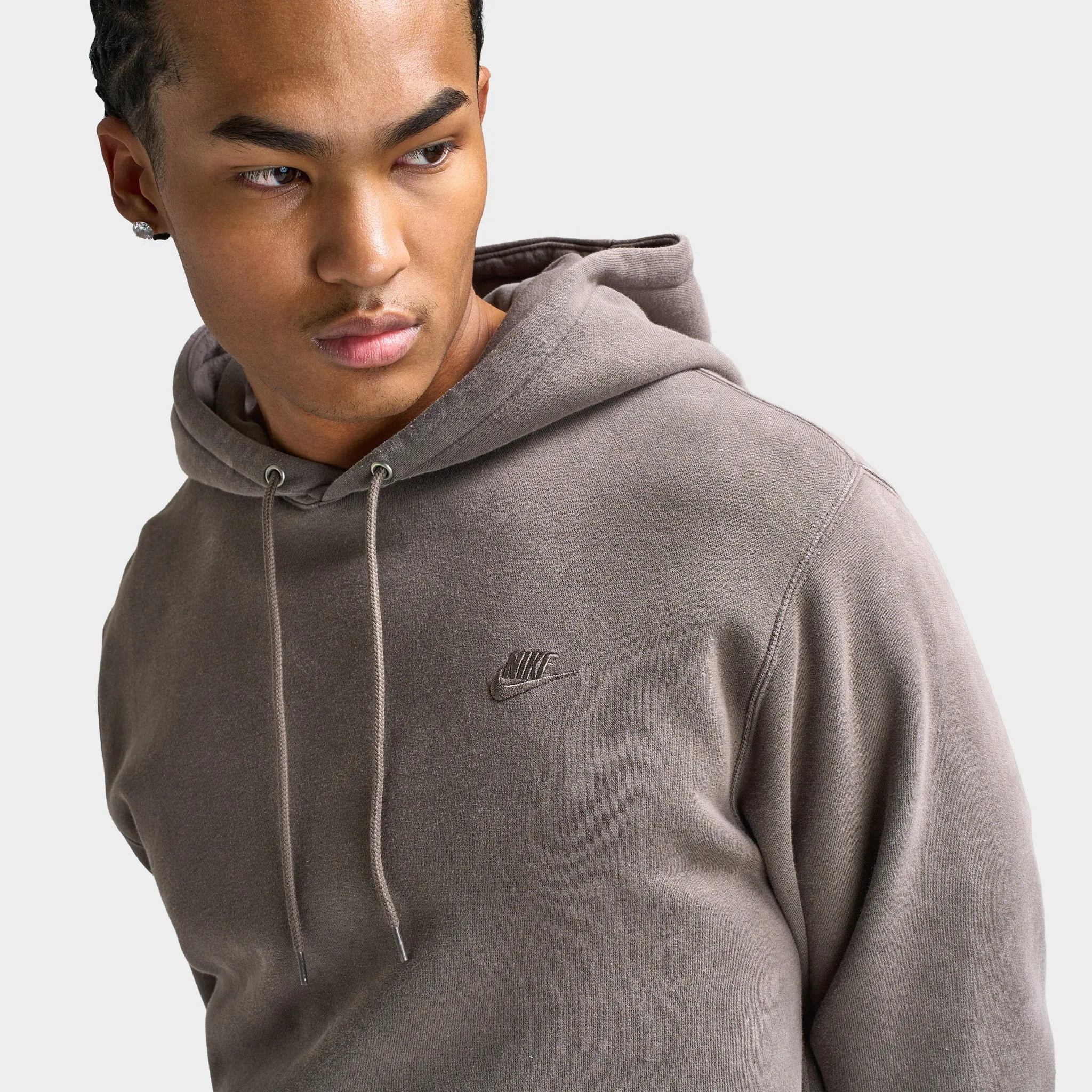 Nike CWash Club Basketball Hoodie / Cave Stone sold by JD Sports product image thumbnail 2