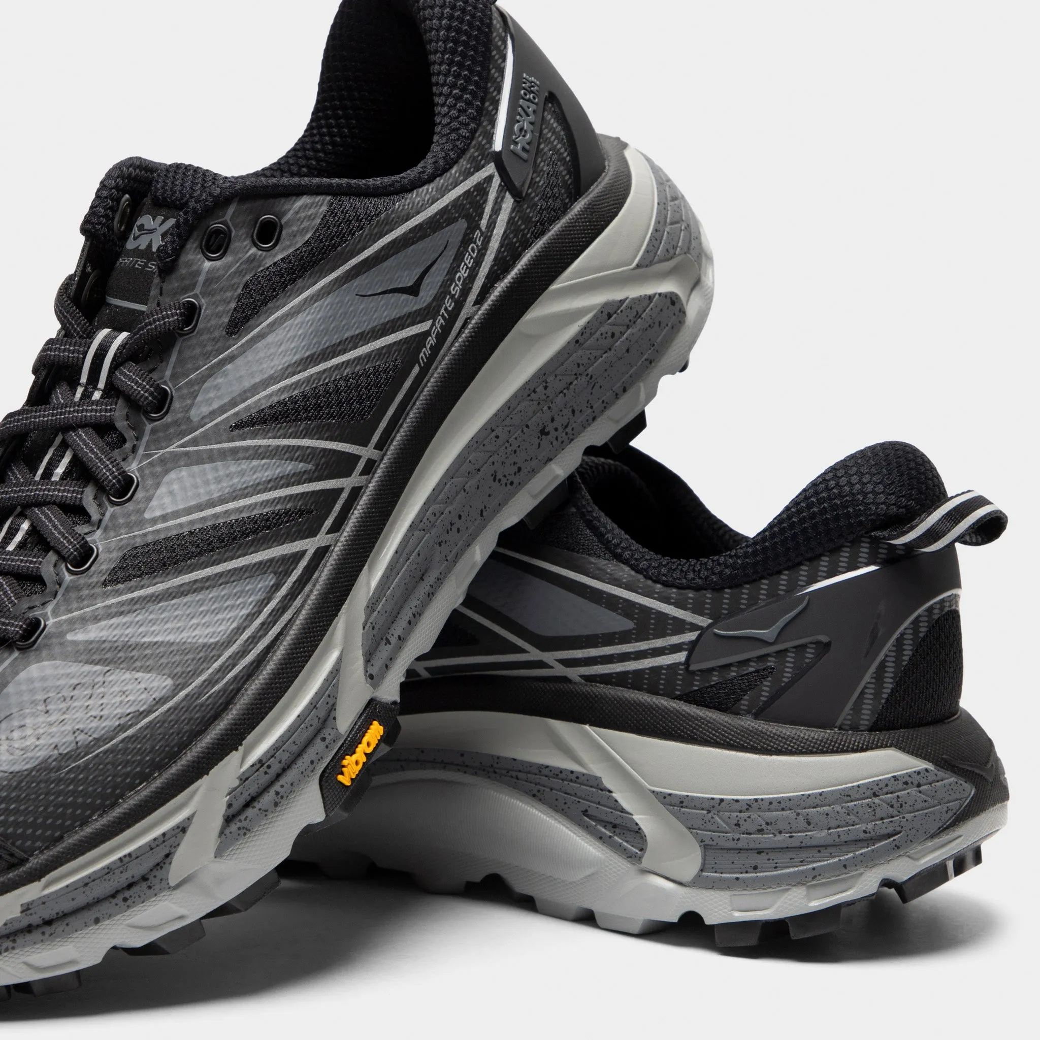 Hoka Mafate Speed 2 Black / Castlerock sold by JD Sports product image thumbnail 3