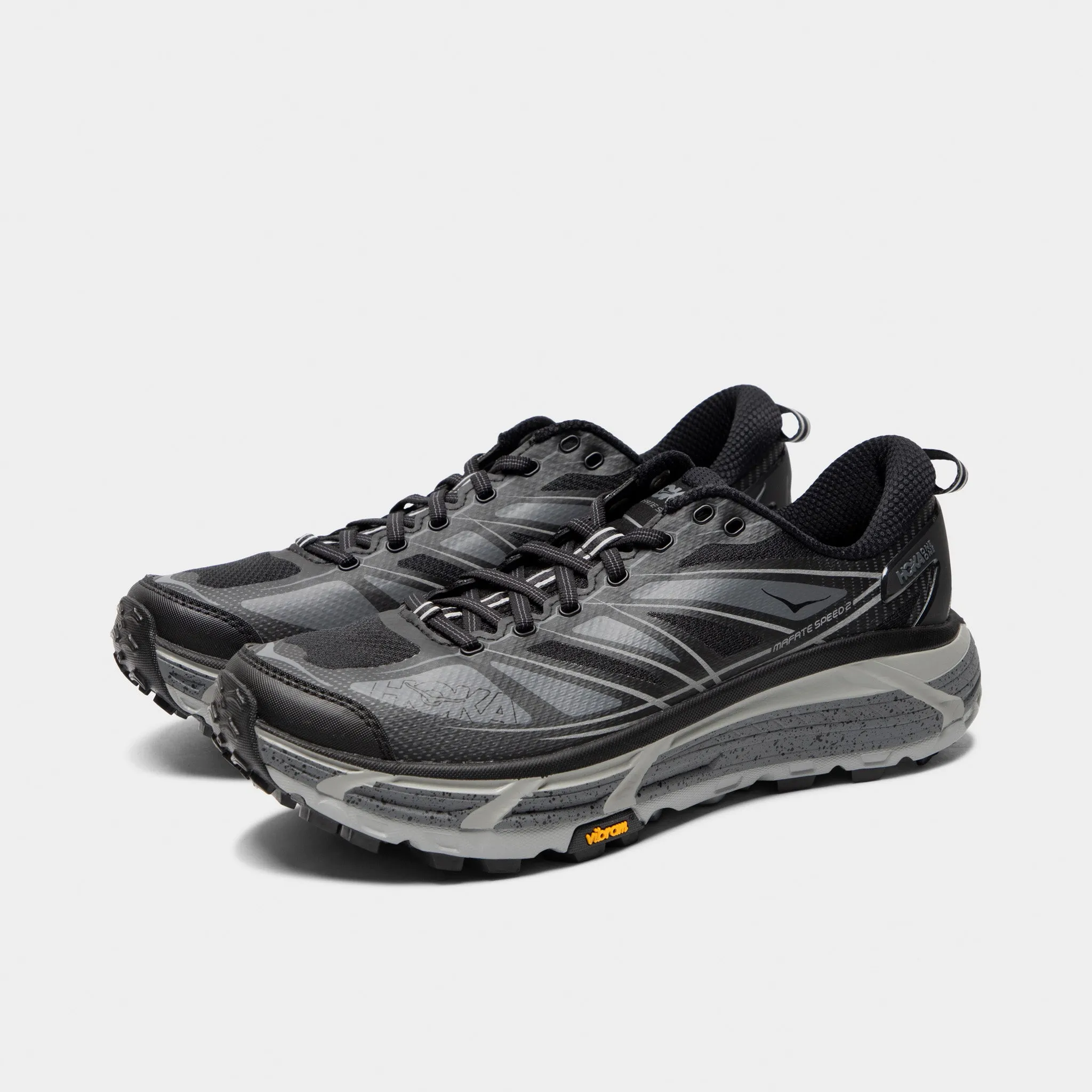 Hoka Mafate Speed 2 Black / Castlerock sold by JD Sports product image thumbnail 2
