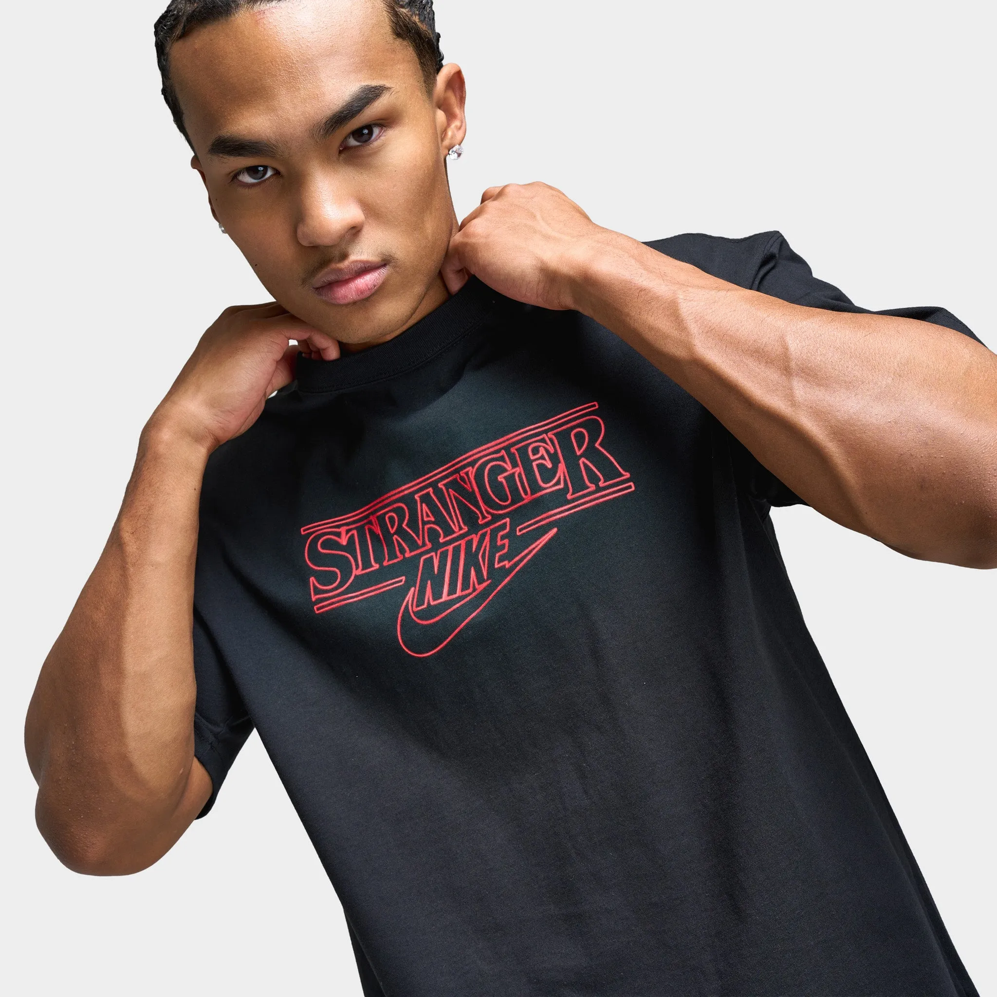 Nike Energy Stranger Things Tee / Black sold by JD Sports product image thumbnail 4