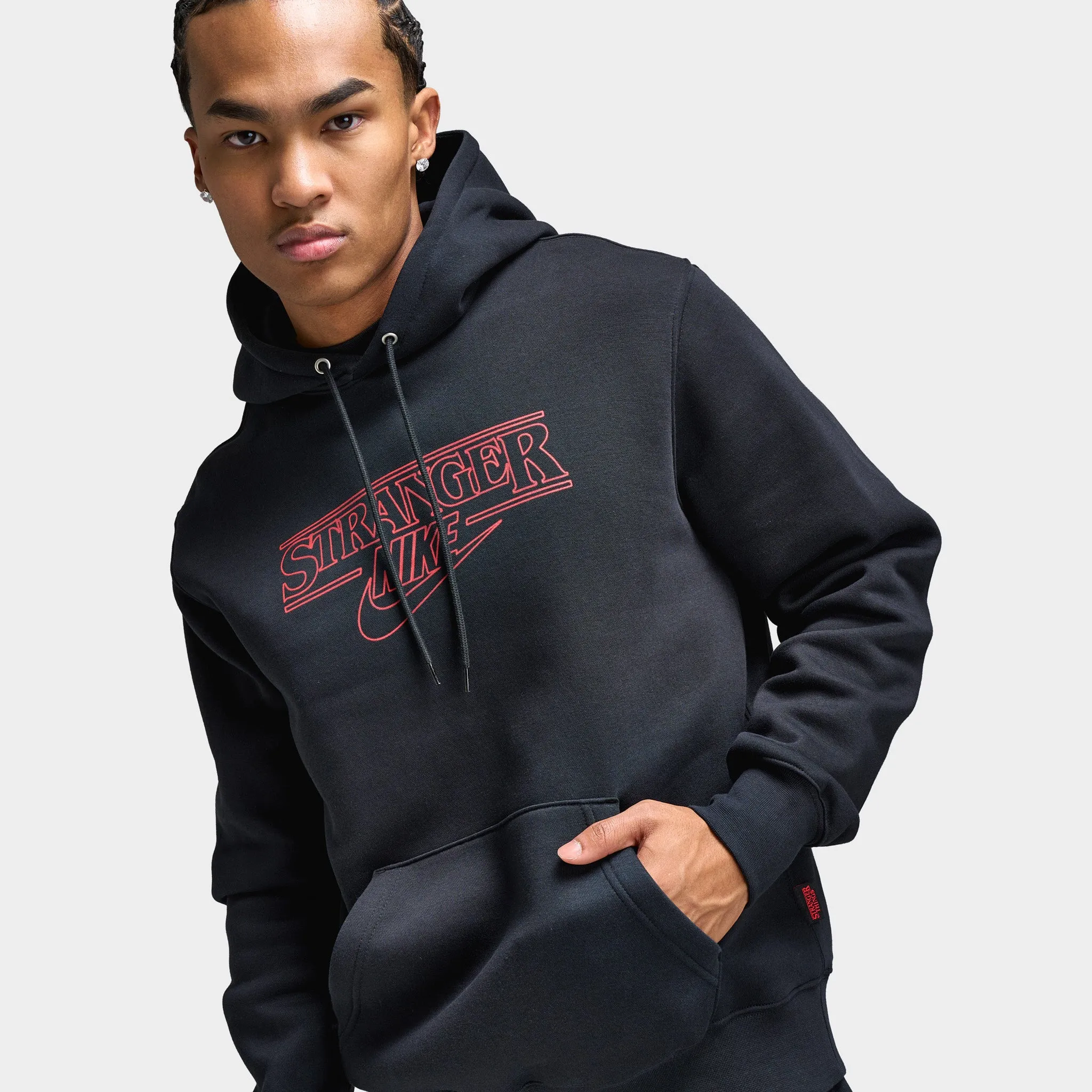 Nike Energy Stranger Things 5 Club Hoodie / Black sold by JD Sports product image thumbnail 3