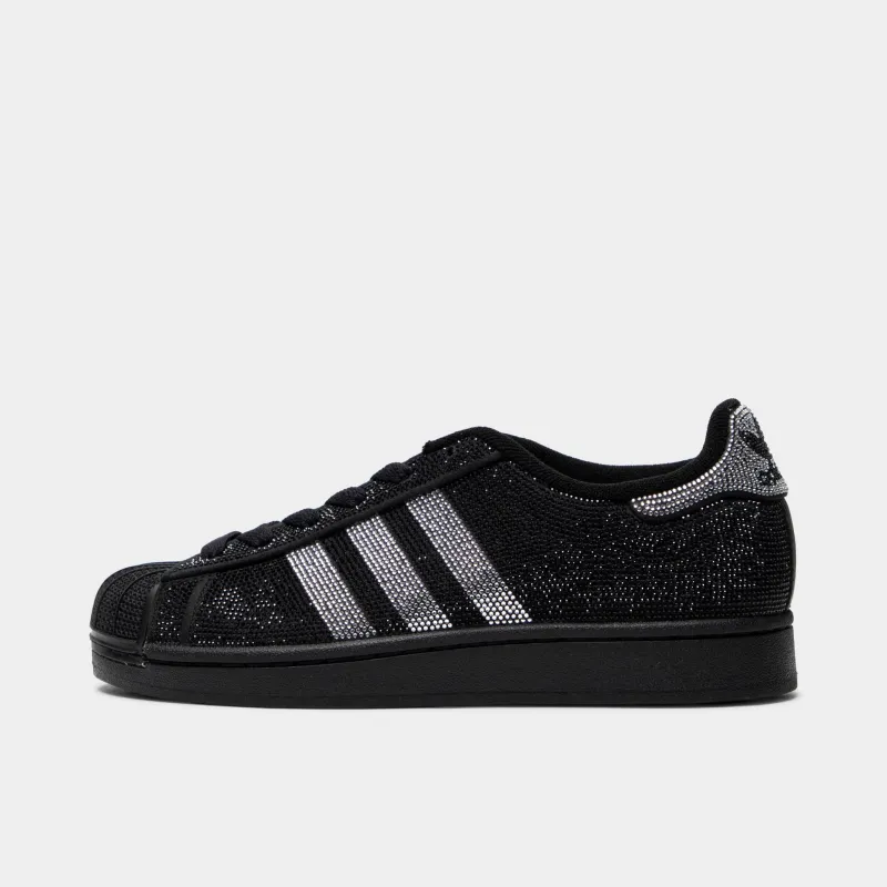 adidas Women's Superstar II Black / Silver Metallic sold by JD Sports