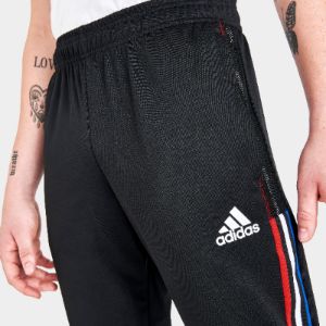 adidas Tiro Track Pants Black / Royal Blue - Vivid Red sold by JD Sports