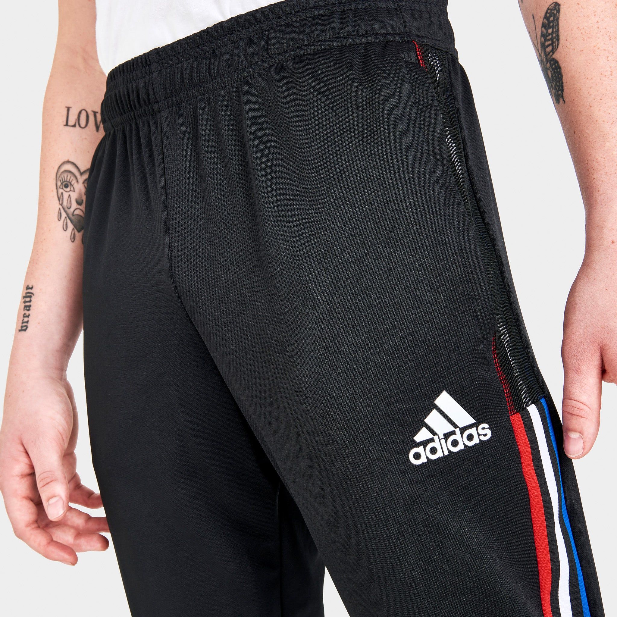 adidas Tiro Track Pants Black / Royal Blue - Vivid Red sold by JD Sports product image thumbnail 4
