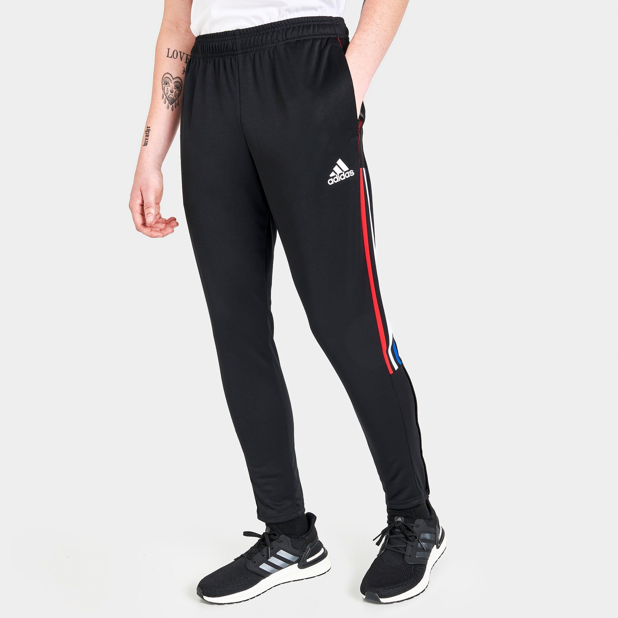 adidas Tiro Track Pants Black / Royal Blue - Vivid Red sold by JD Sports product image thumbnail 3