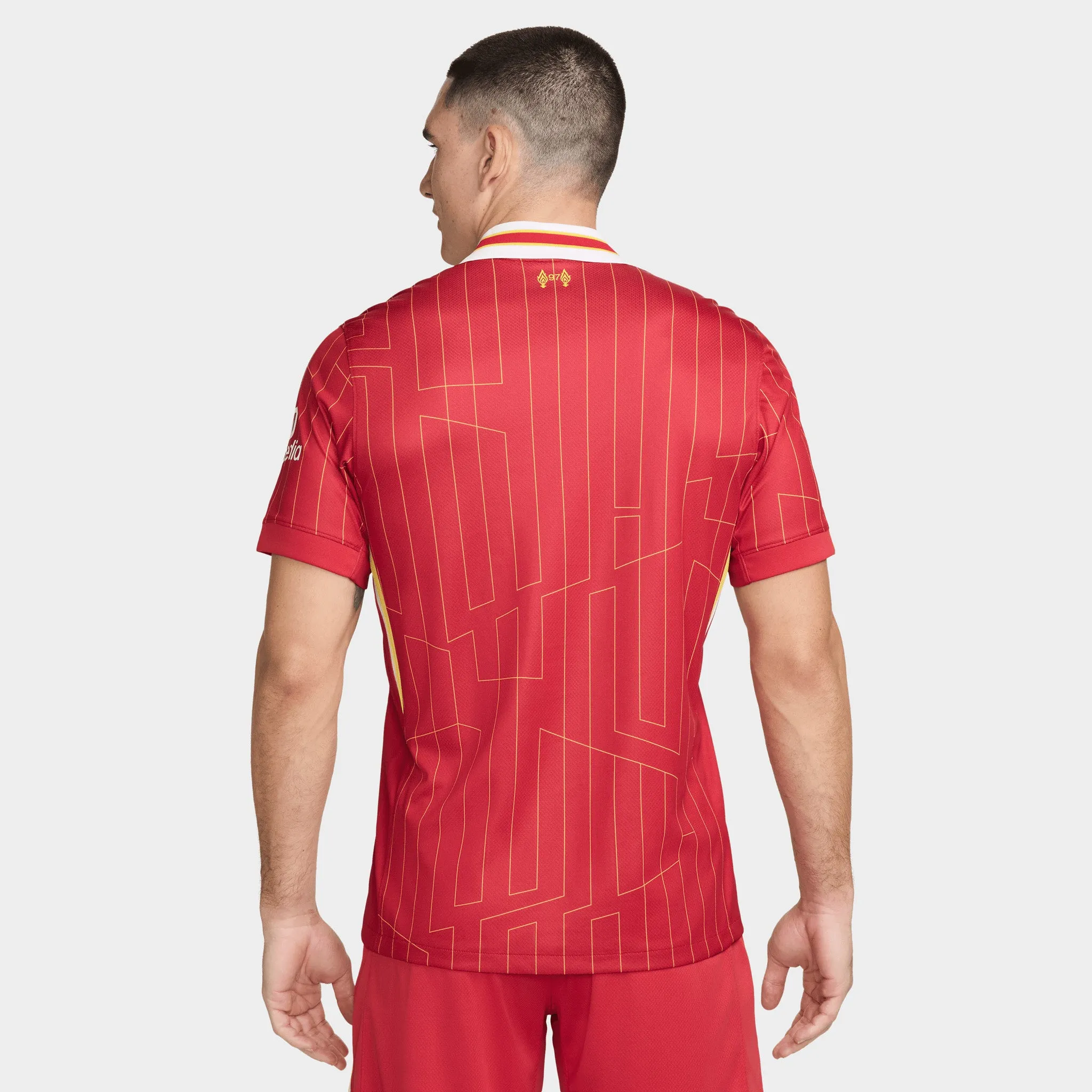 Nike Dri-FIT Liverpool FC Soccer Jersey Gym Red / White - Chrome Yellow sold by JD Sports product image thumbnail 2