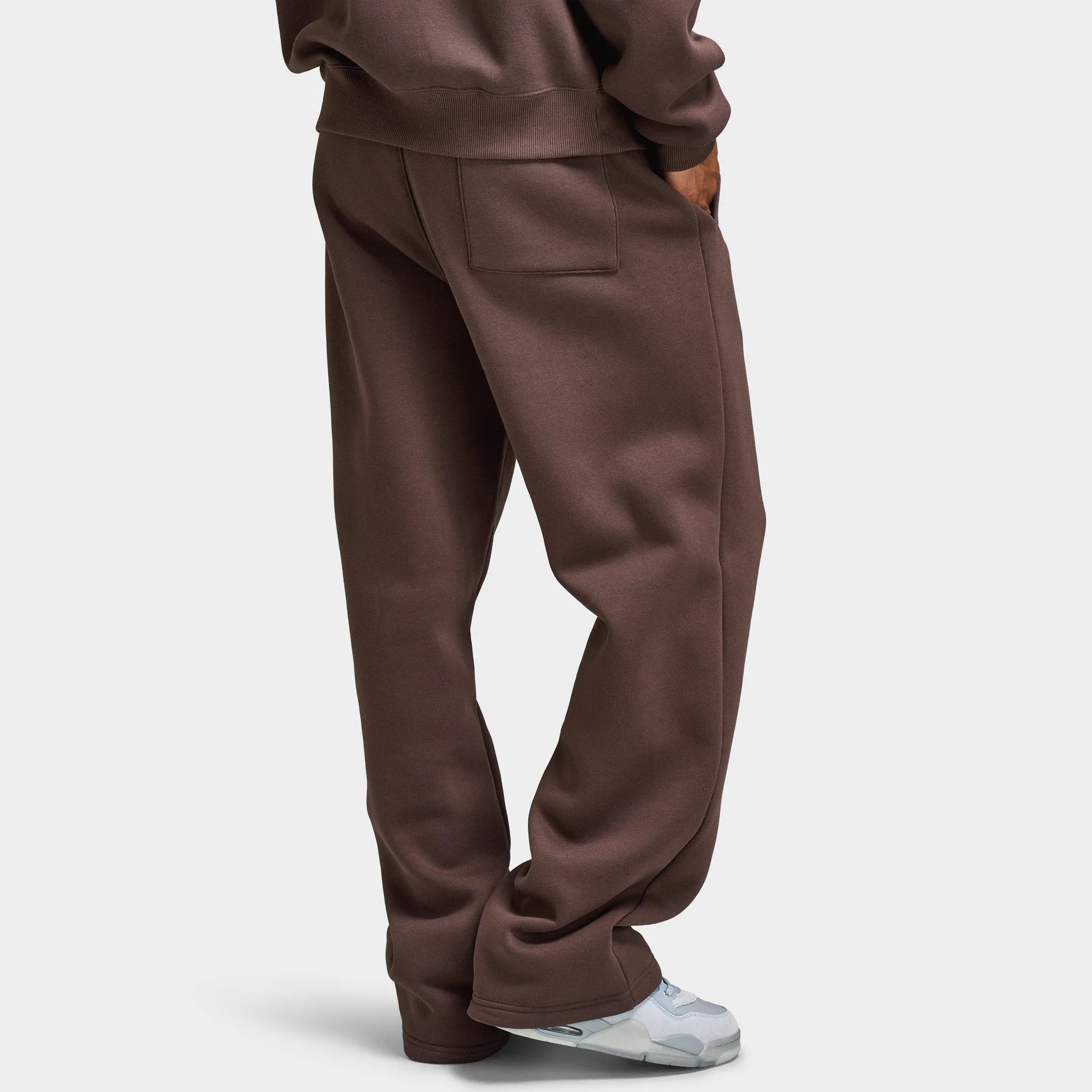 Jordan Brooklyn Fleece Oversized Open Hem Pants / Baroque Brown sold by JD Sports product image thumbnail 5
