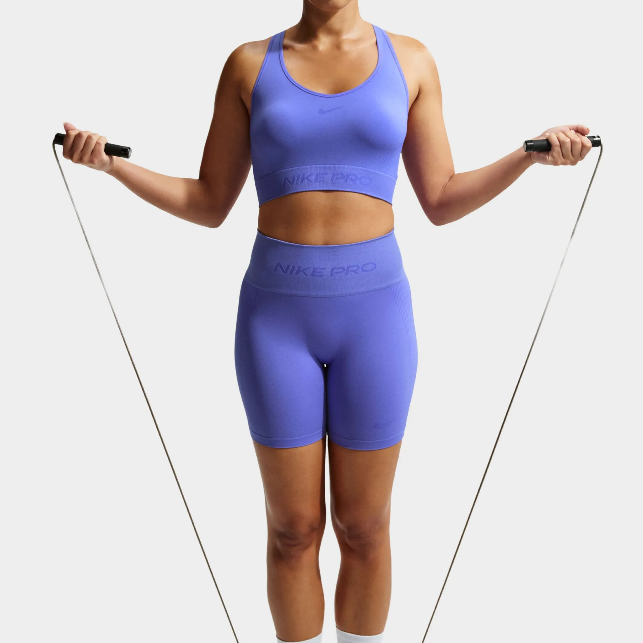 Nike Pro Women's Dry Fit Seamless Tank / Saphire sold by JD Sports product image thumbnail 3