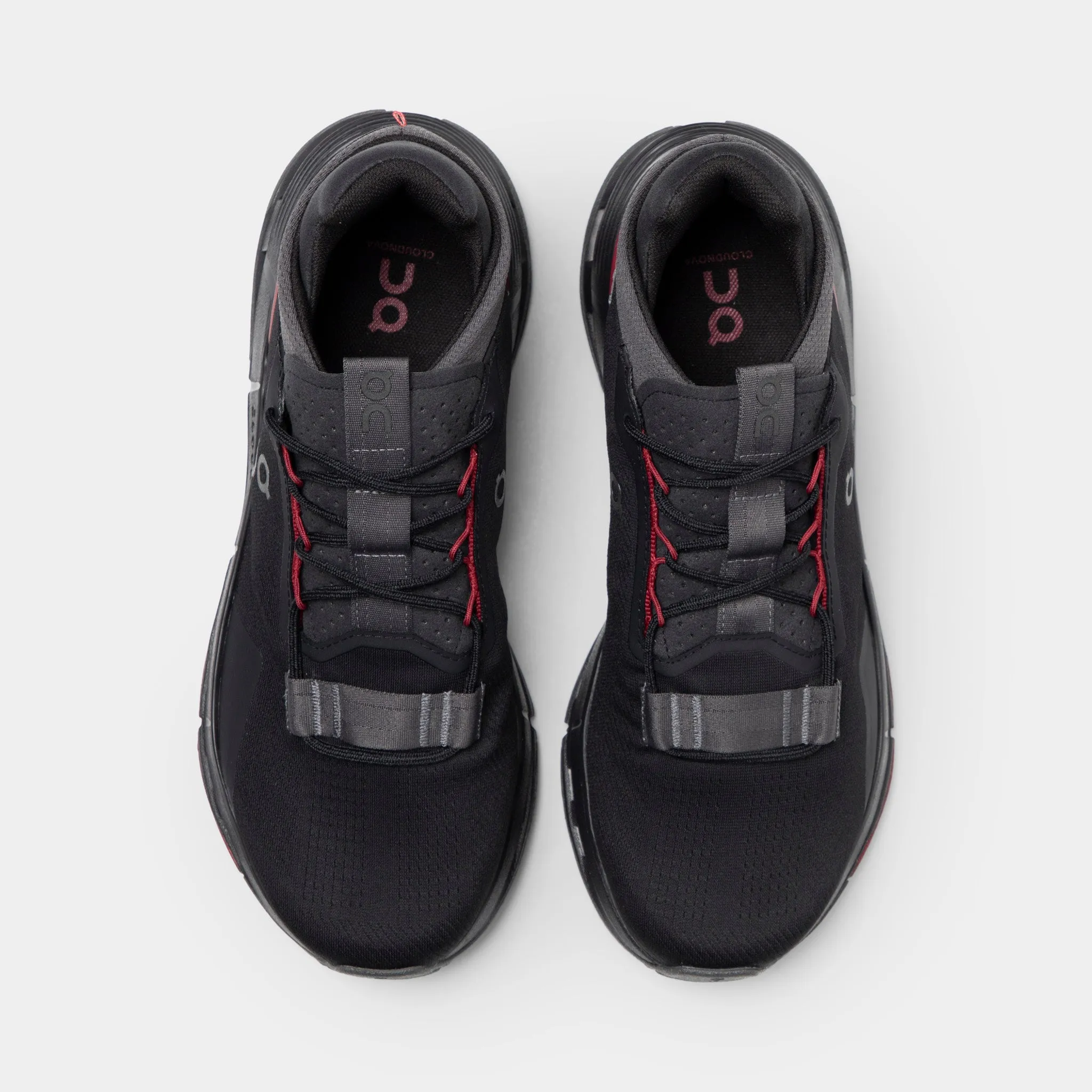 On Cloudnova Black / Red sold by JD Sports product image thumbnail 5
