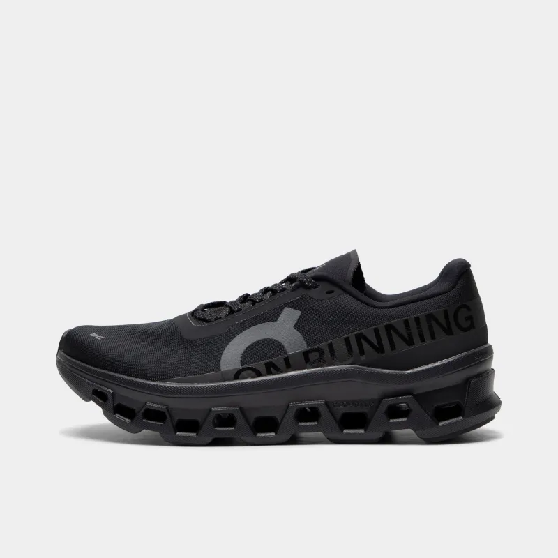 On Cloudmonster 1 Black / Grey sold by JD Sports