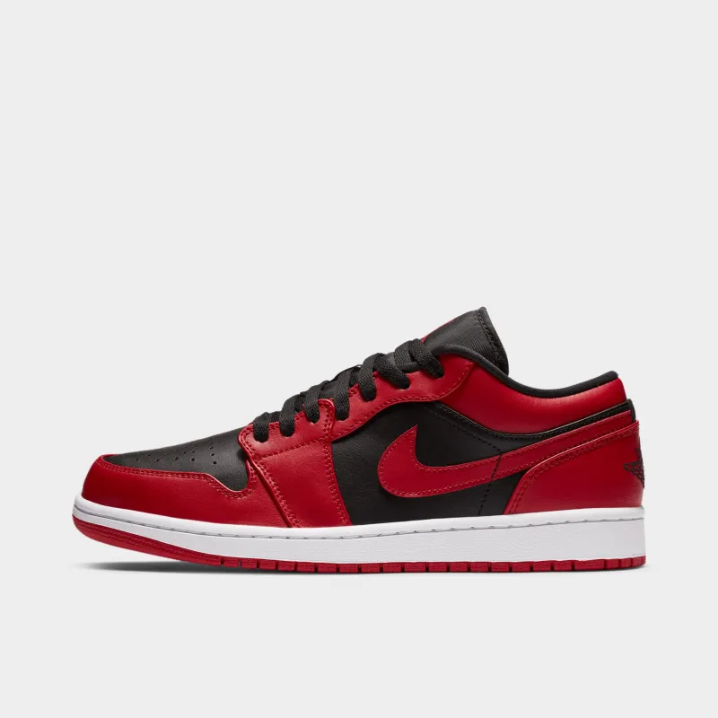 Jordan 1 Low Gym Red / Black sold by JD Sports