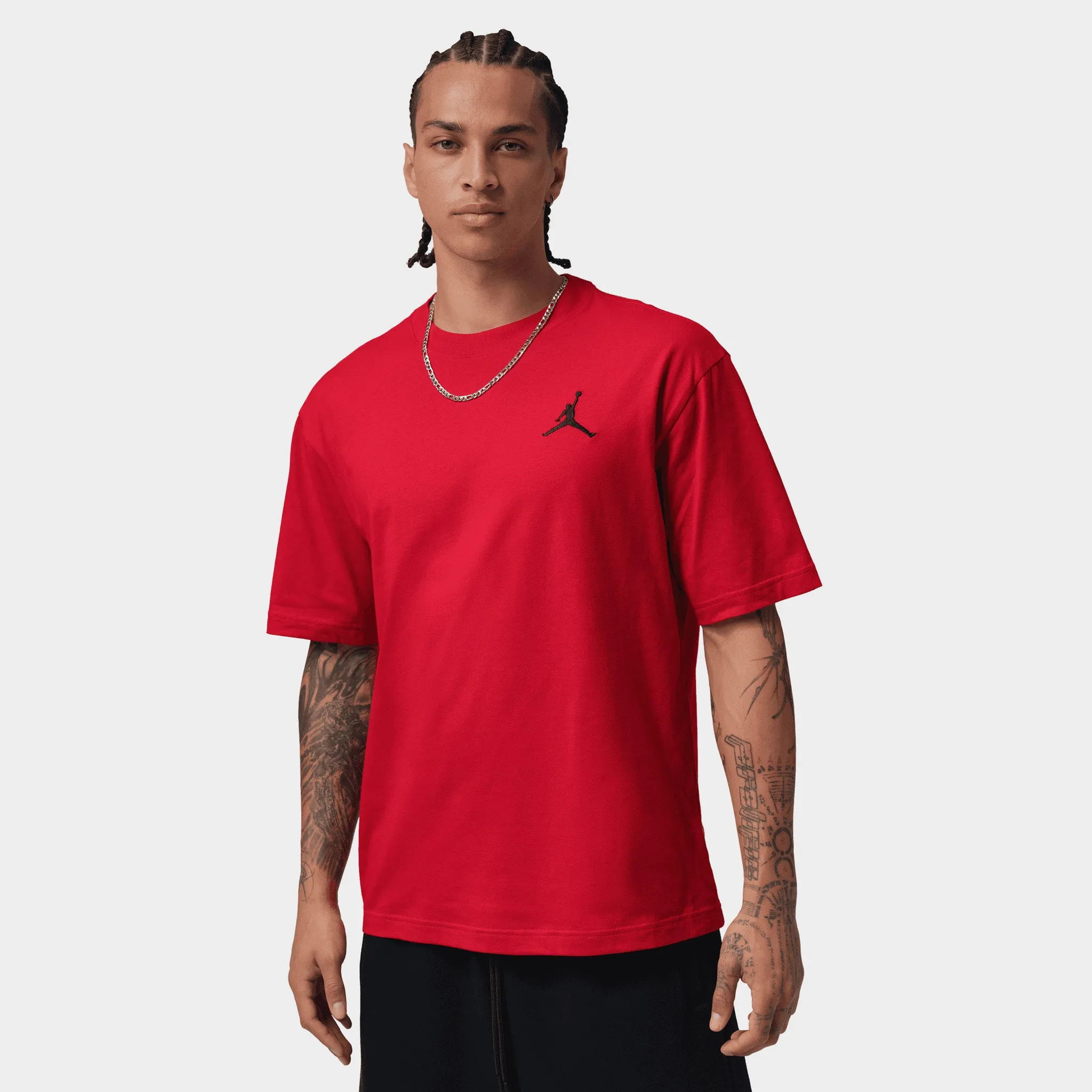 Jordan Embroidered Jumpman Tee / Red sold by JD Sports