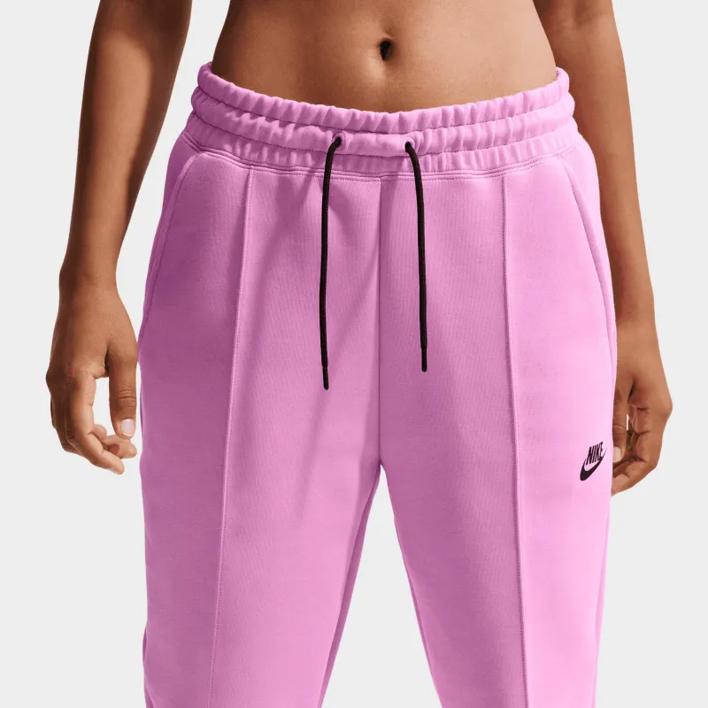 Nike Sportswear Women's Tech Fleece Midrise Joggers / Light Magenta sold by JD Sports