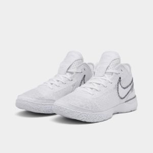 Nike Zoom LeBron NXXT Gen White / Metallic Silver - Black sold by JD Sports