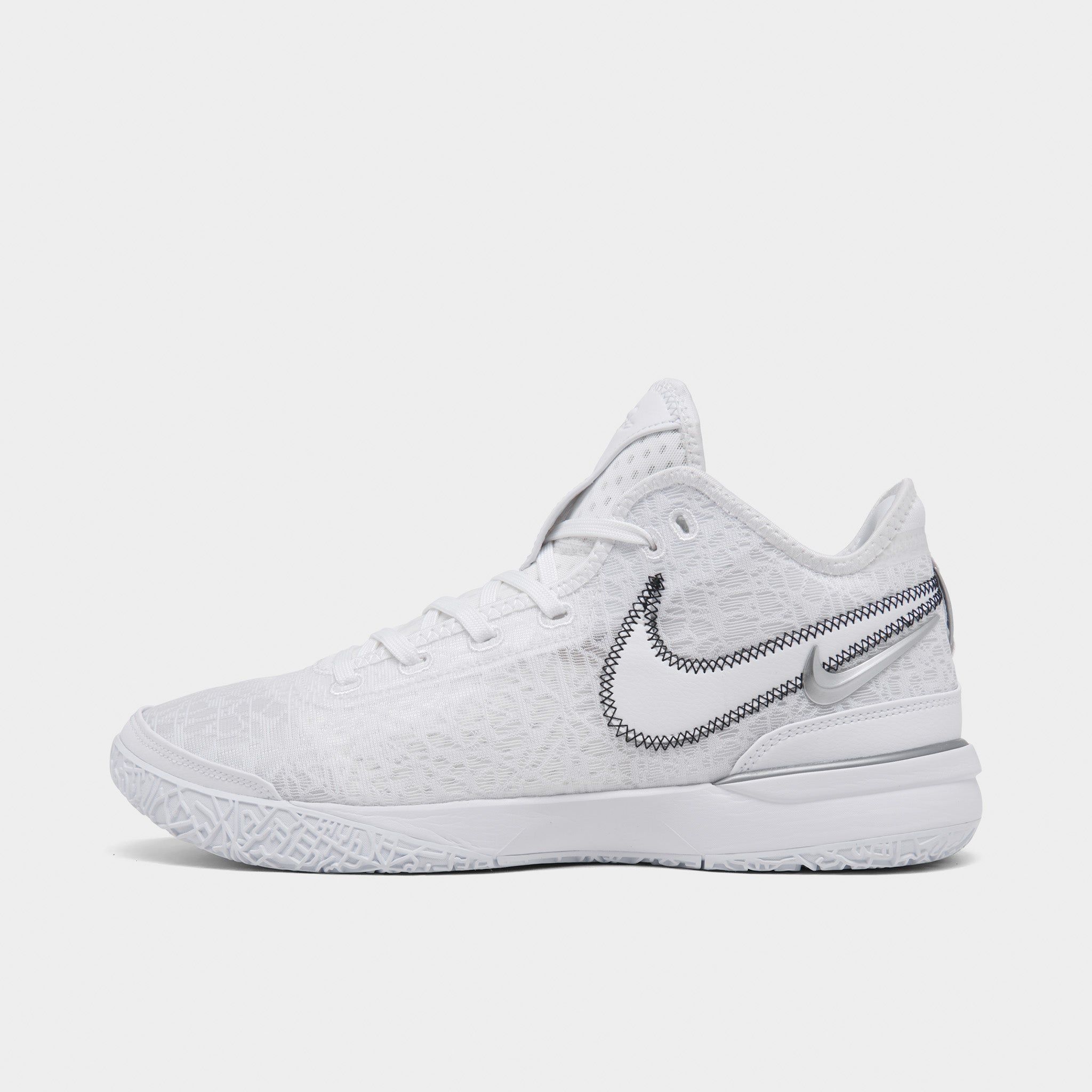 Nike Zoom LeBron NXXT Gen White / Metallic Silver - Black sold by JD Sports