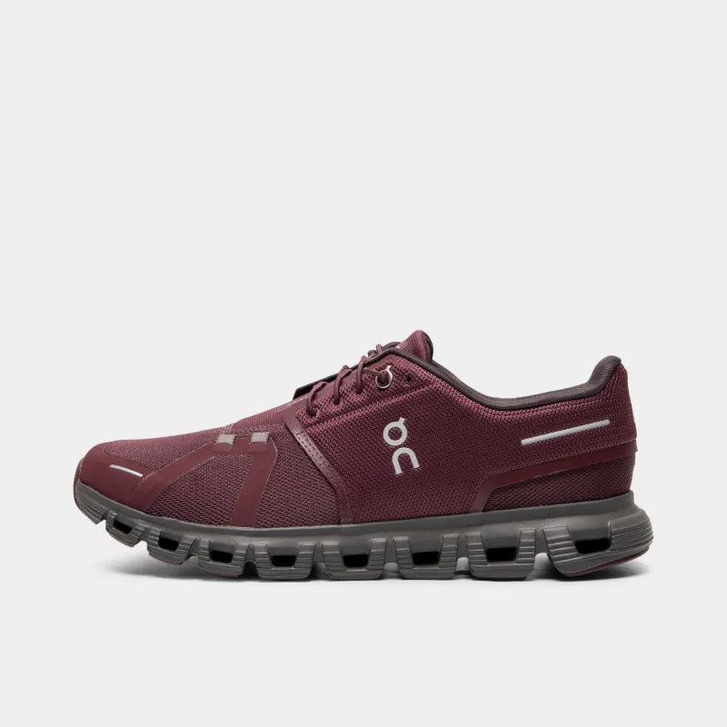 ON Cloud 6 Maroon / Black sold by JD Sports