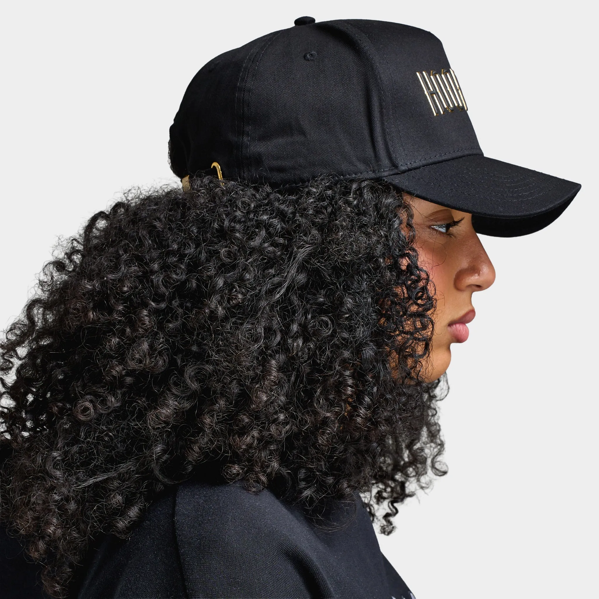 Hoodrich Coupe 5 Panel Cap Black / Gold sold by JD Sports product image thumbnail 3