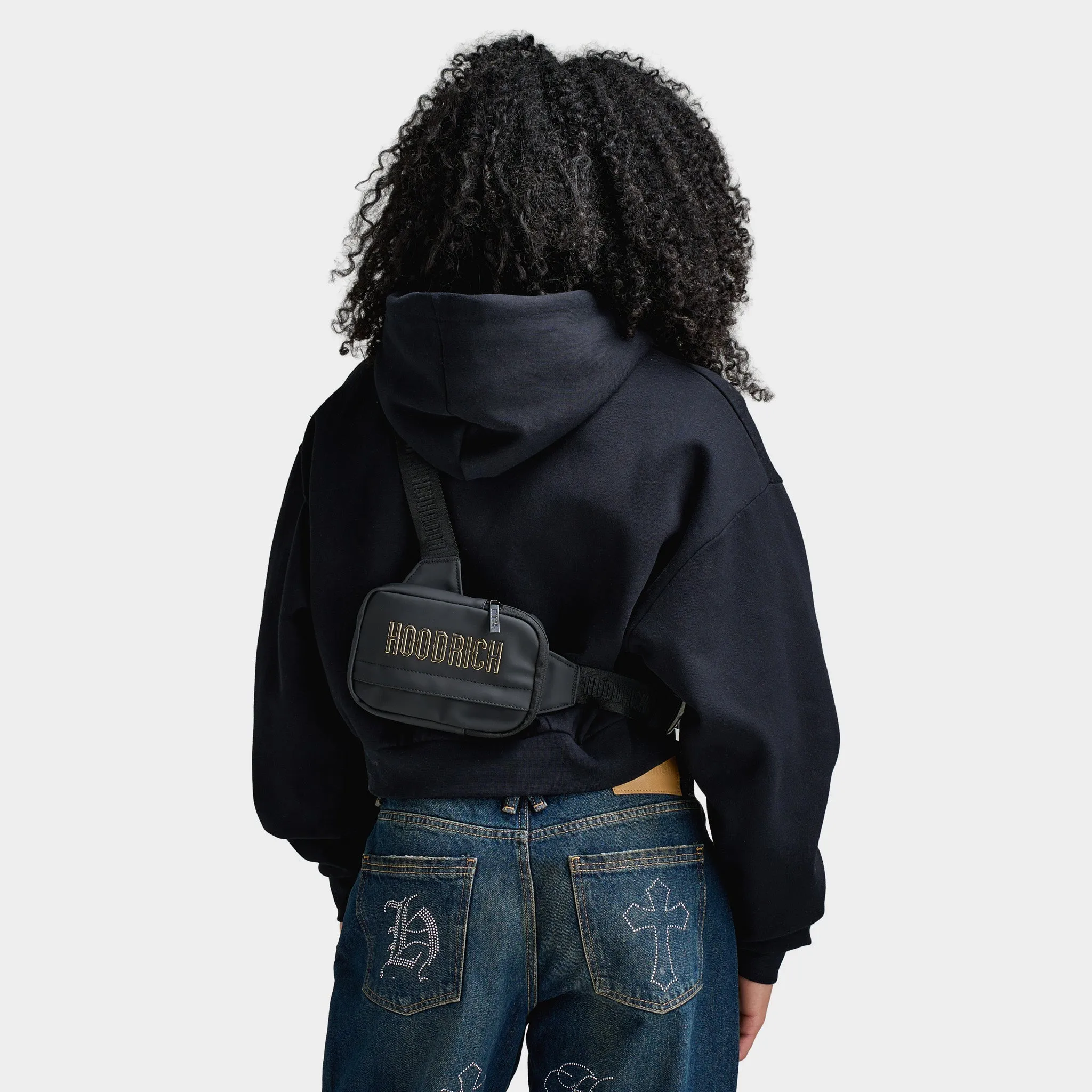 Hoodrich Coupe Clip Mini Bag Black/Gold sold by JD Sports product image thumbnail 2