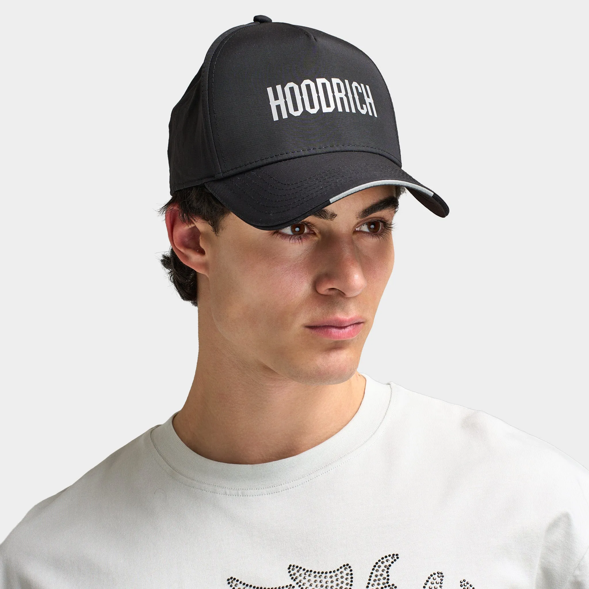 Hoodrich Shade 5 Panel Cap Black / Reflective sold by JD Sports