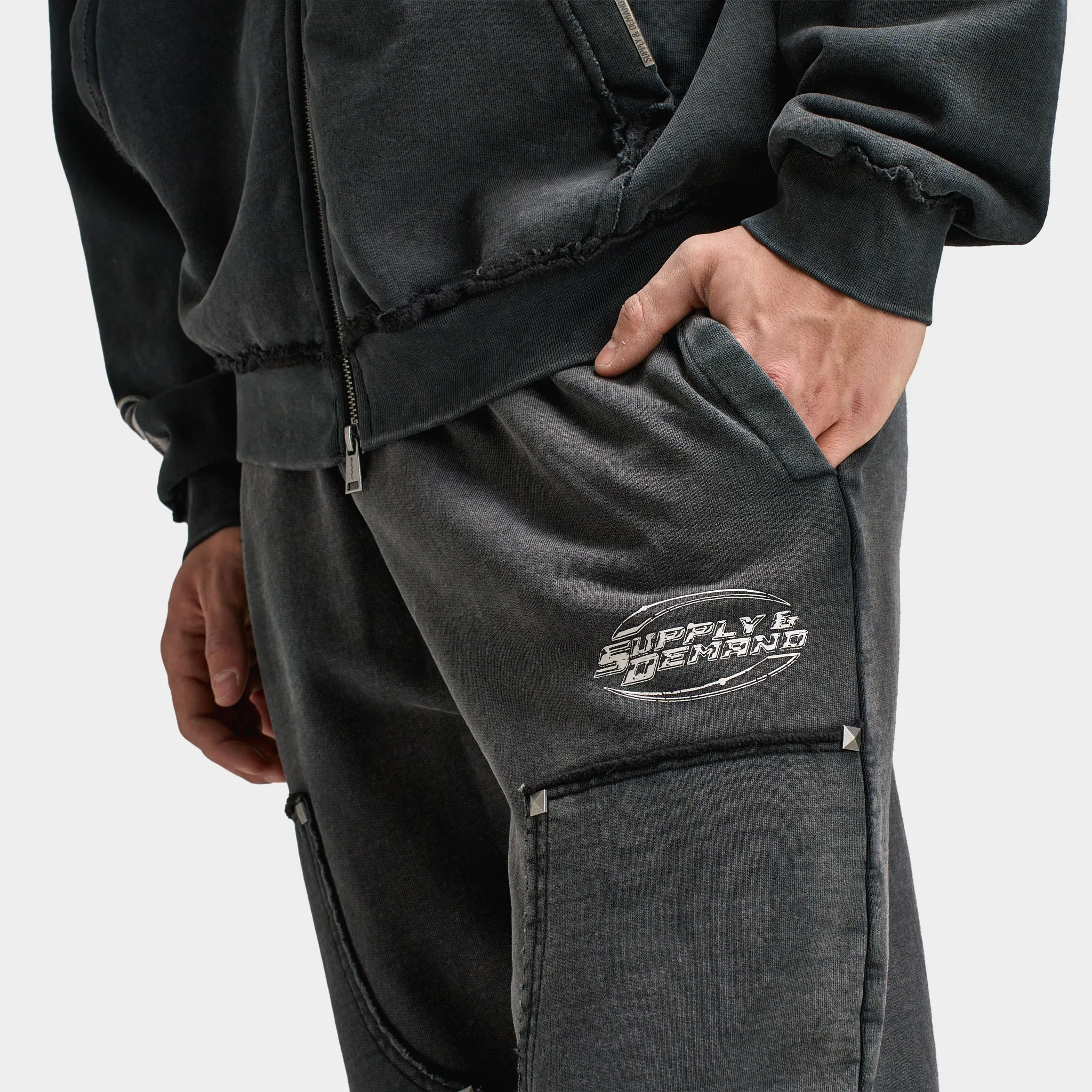 Supply & Demand Tuscan Joggers / Black sold by JD Sports product image thumbnail 5