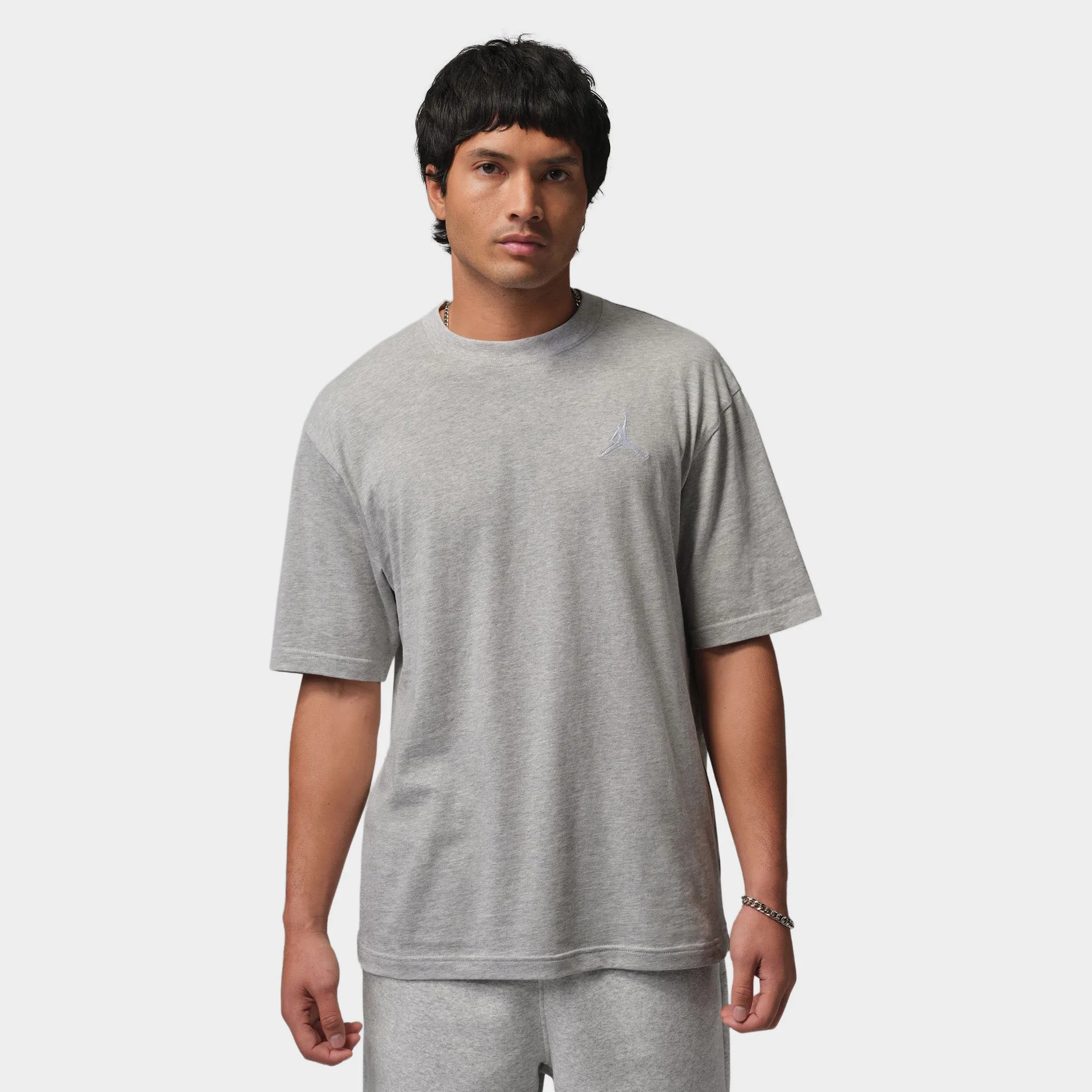 Jordan Embroidered Jumpman T-shirt / Grey sold by JD Sports