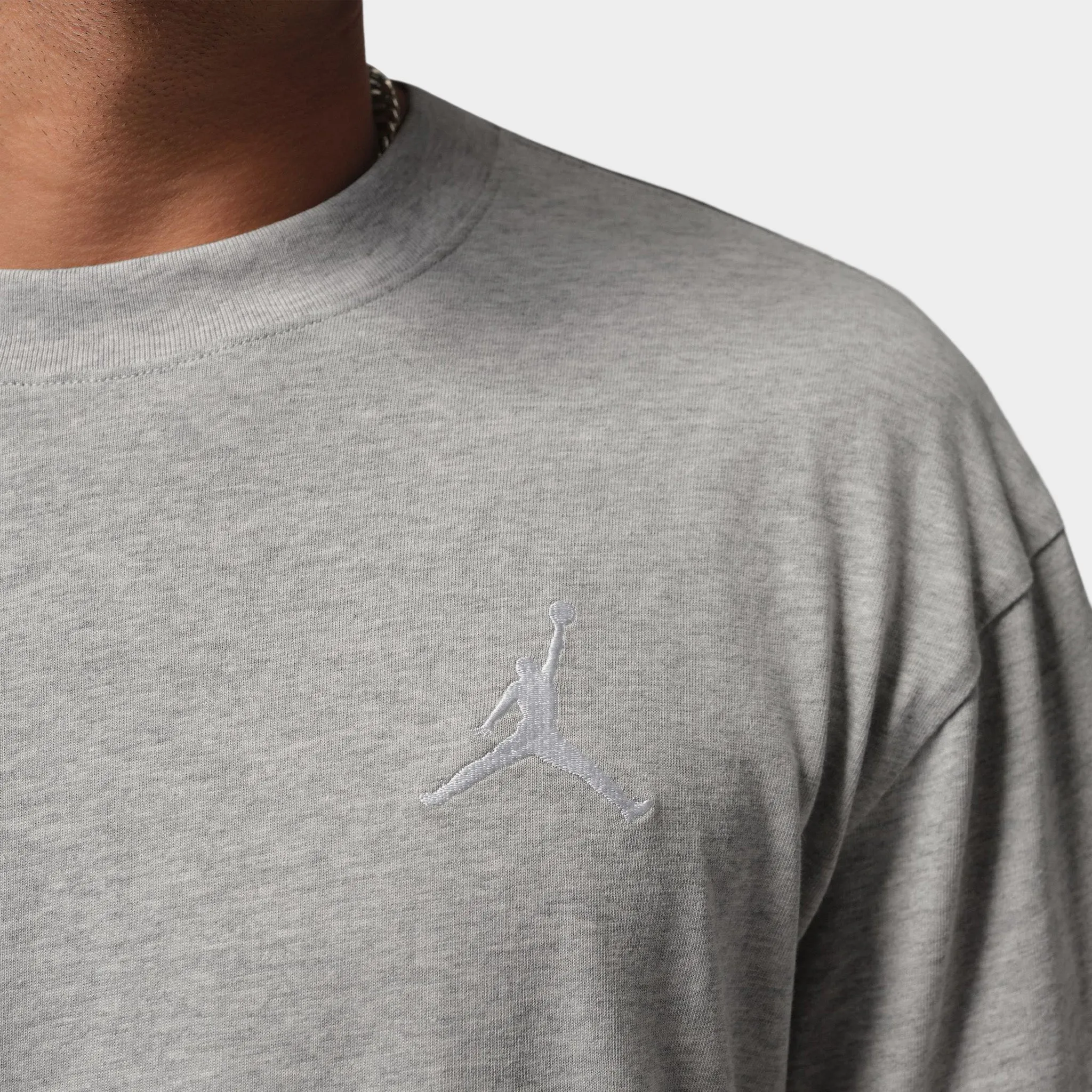 Jordan Embroidered Jumpman T-shirt / Grey sold by JD Sports product image thumbnail 4