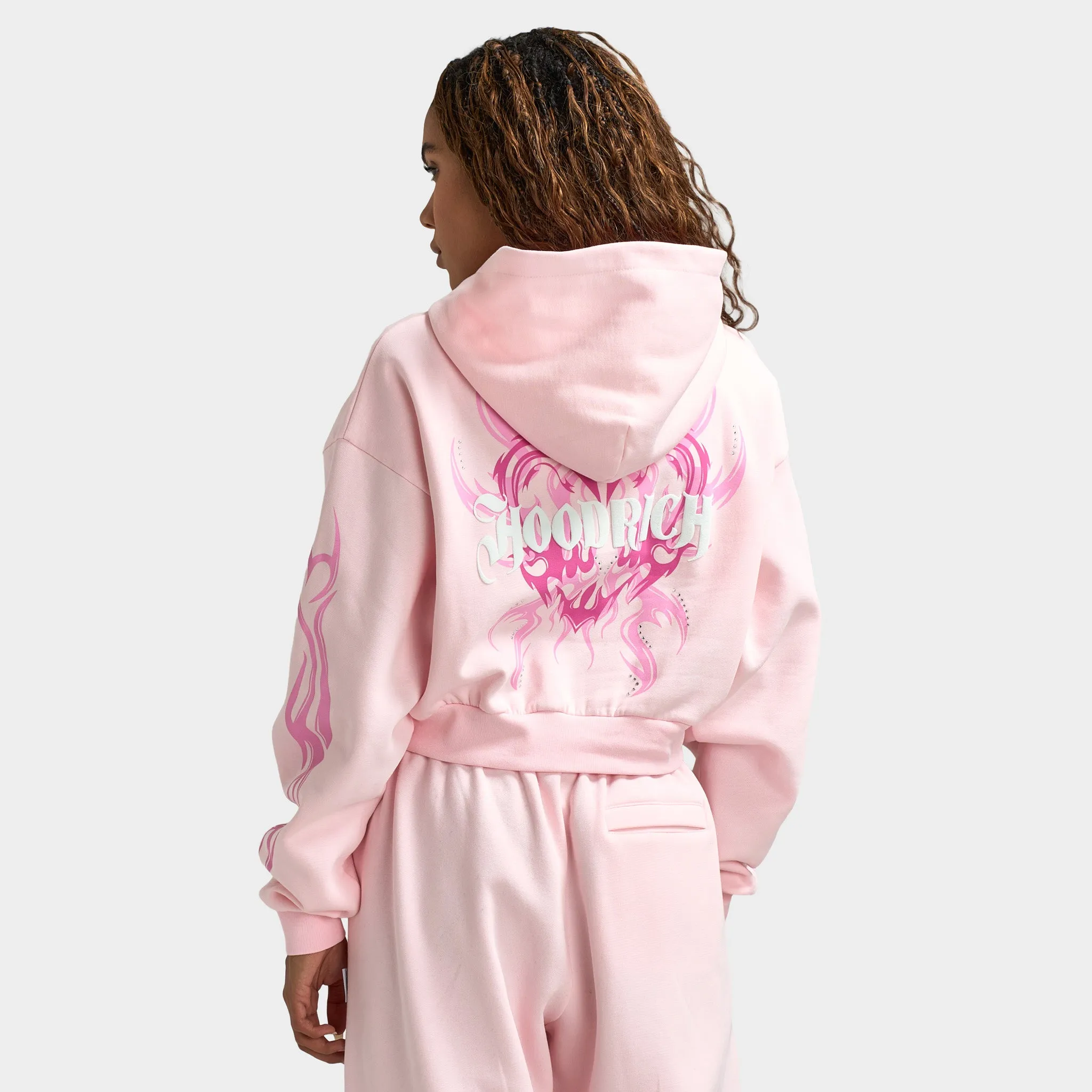 Hoodrich Women's Flux Boxy Hoodie / Pink sold by JD Sports product image thumbnail 2