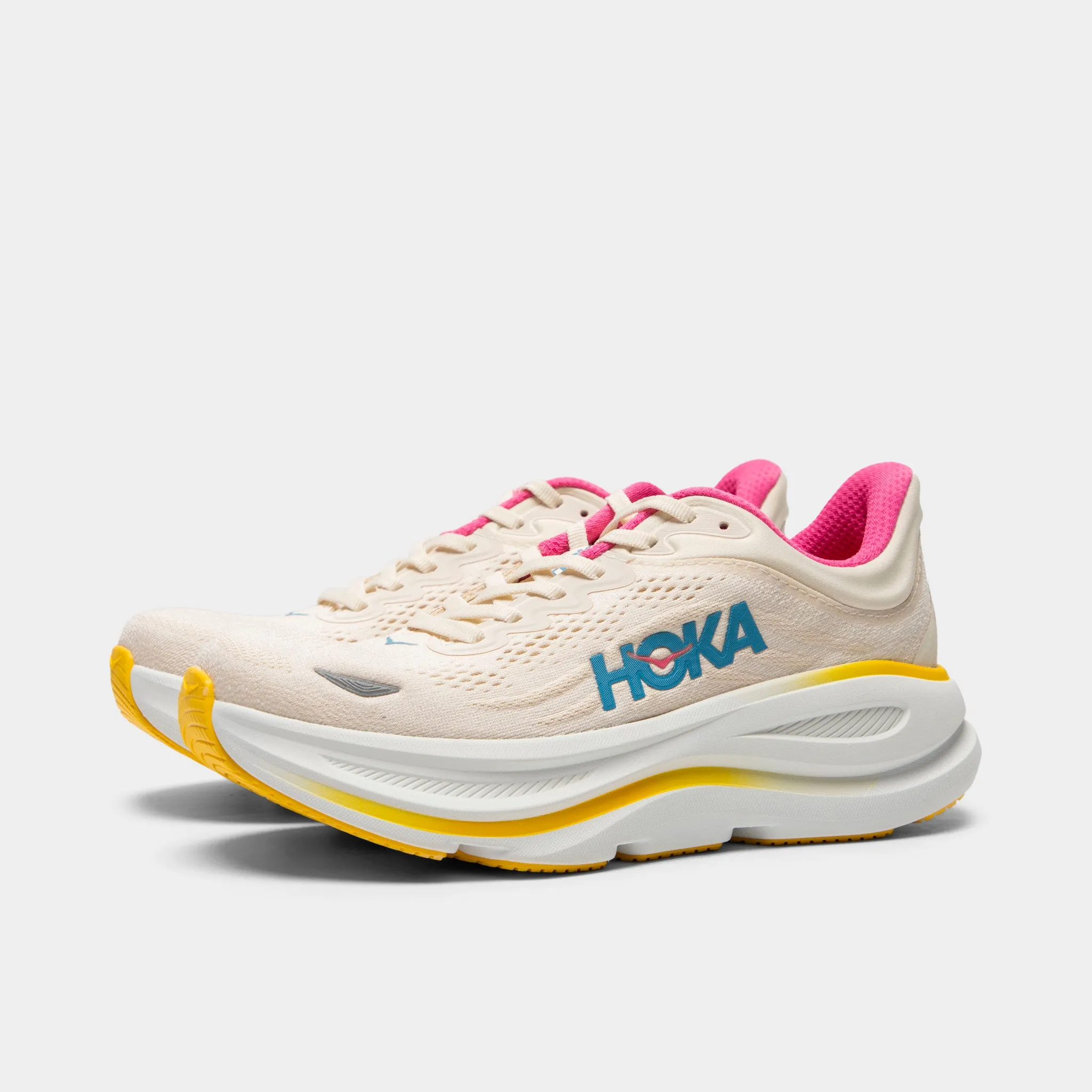 Hoka Women's Bondi 9 Alabaster / Birch sold by JD Sports product image thumbnail 2