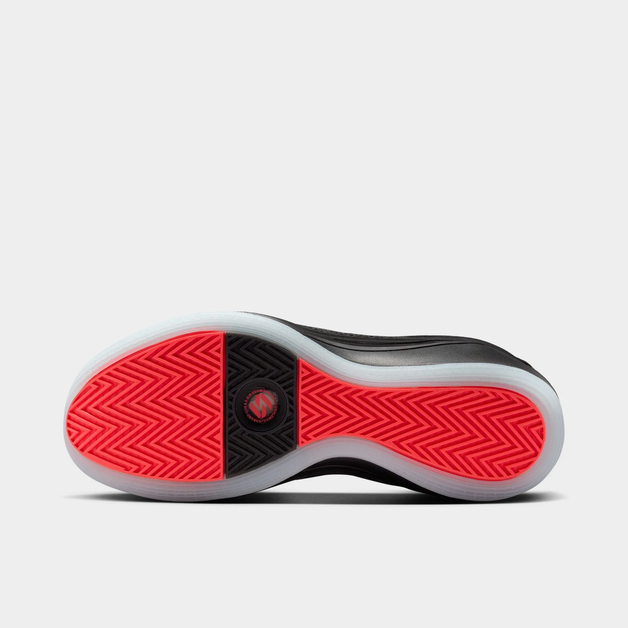 Jordan Luka 5 Black / Bright Crimson sold by JD Sports product image thumbnail 4