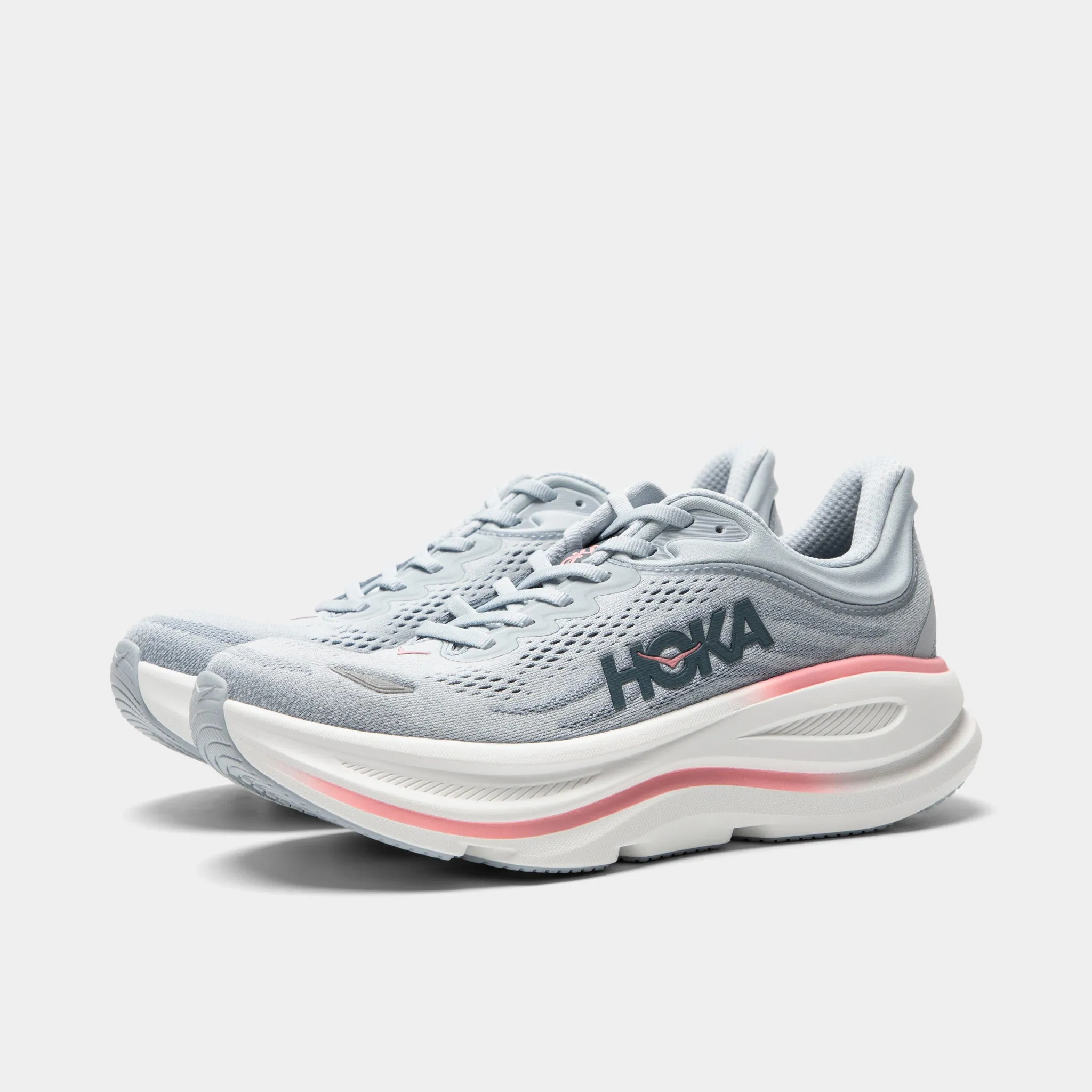 Hoka Women's Bondi 9 Mineral Blue / Washed Blue sold by JD Sports product image thumbnail 2