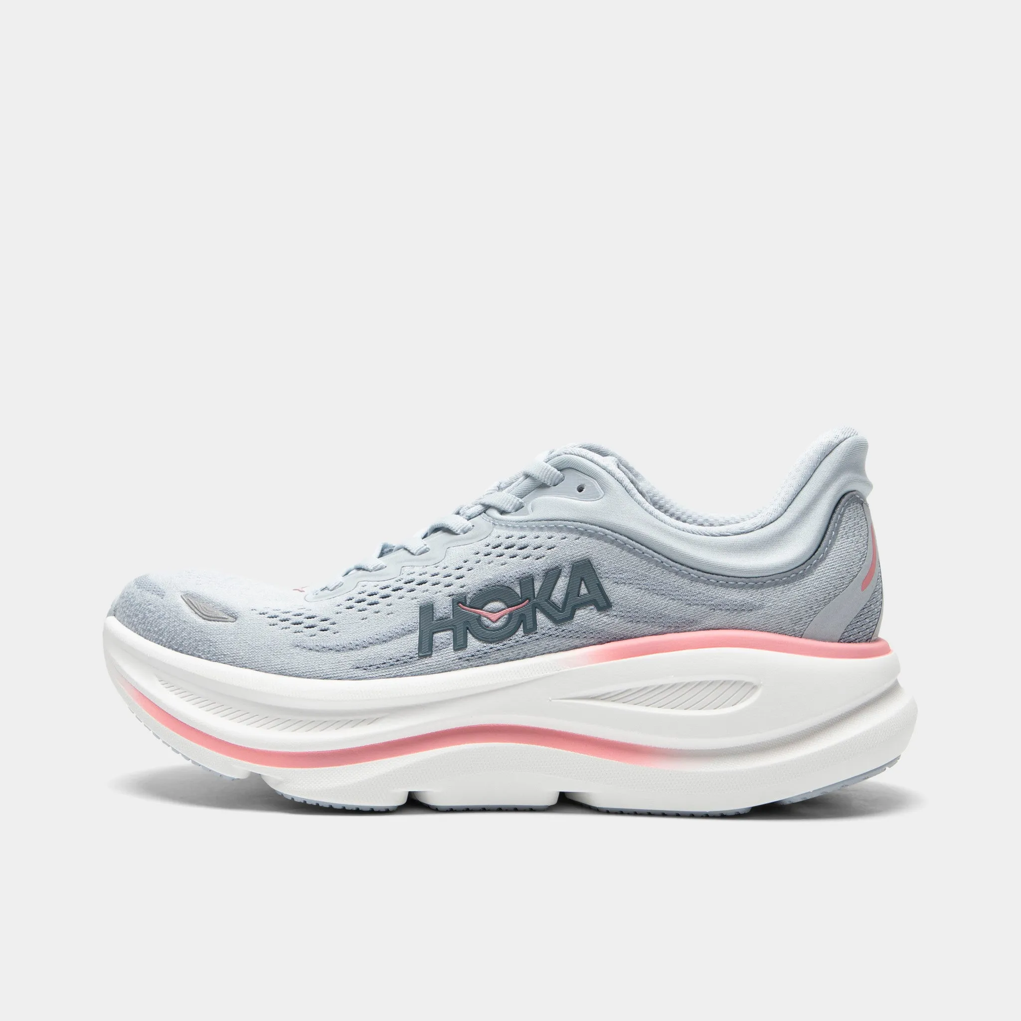 Hoka Women's Bondi 9 Mineral Blue / Washed Blue sold by JD Sports