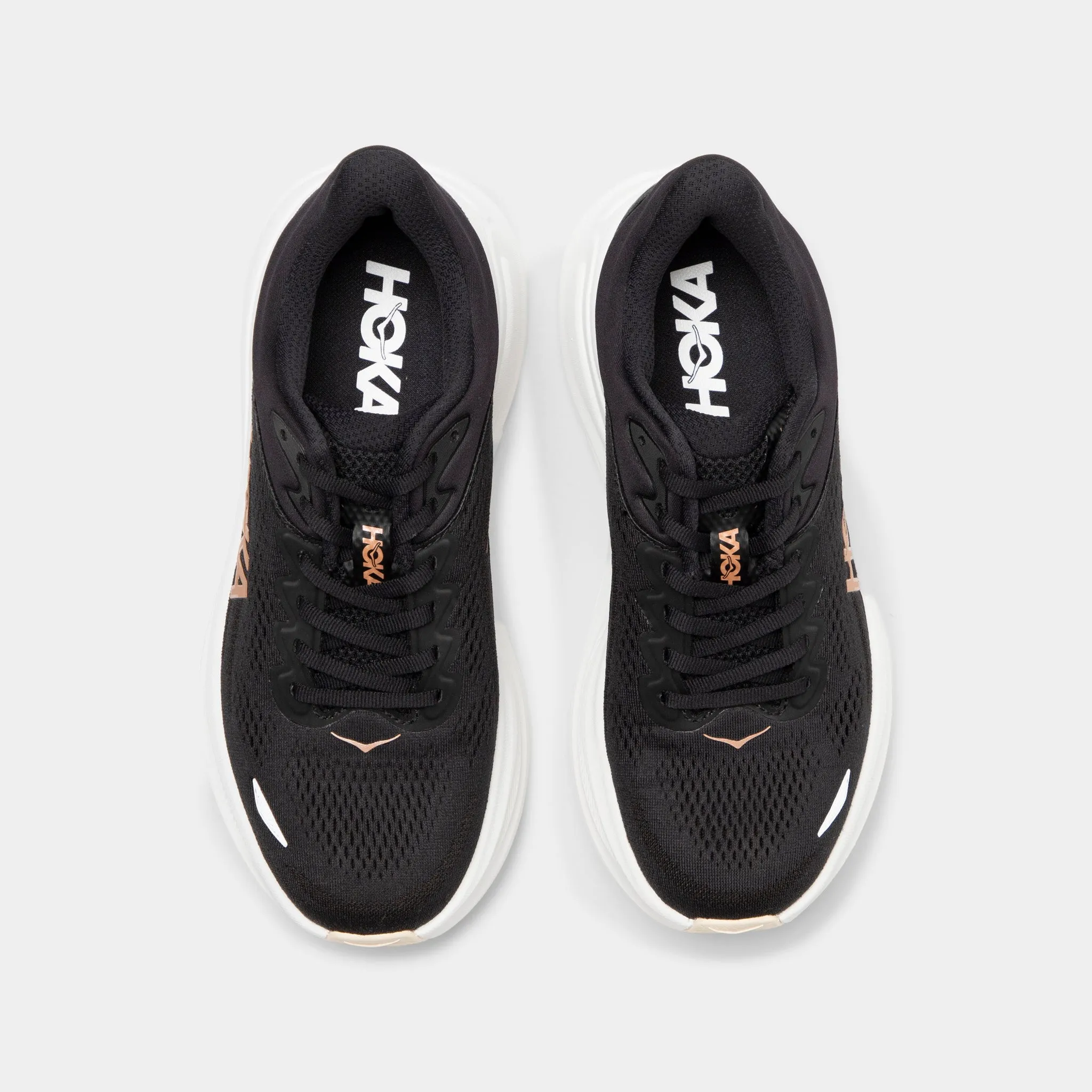 Hoka Women's Bondi 9 Black / Rose Gold sold by JD Sports product image thumbnail 5