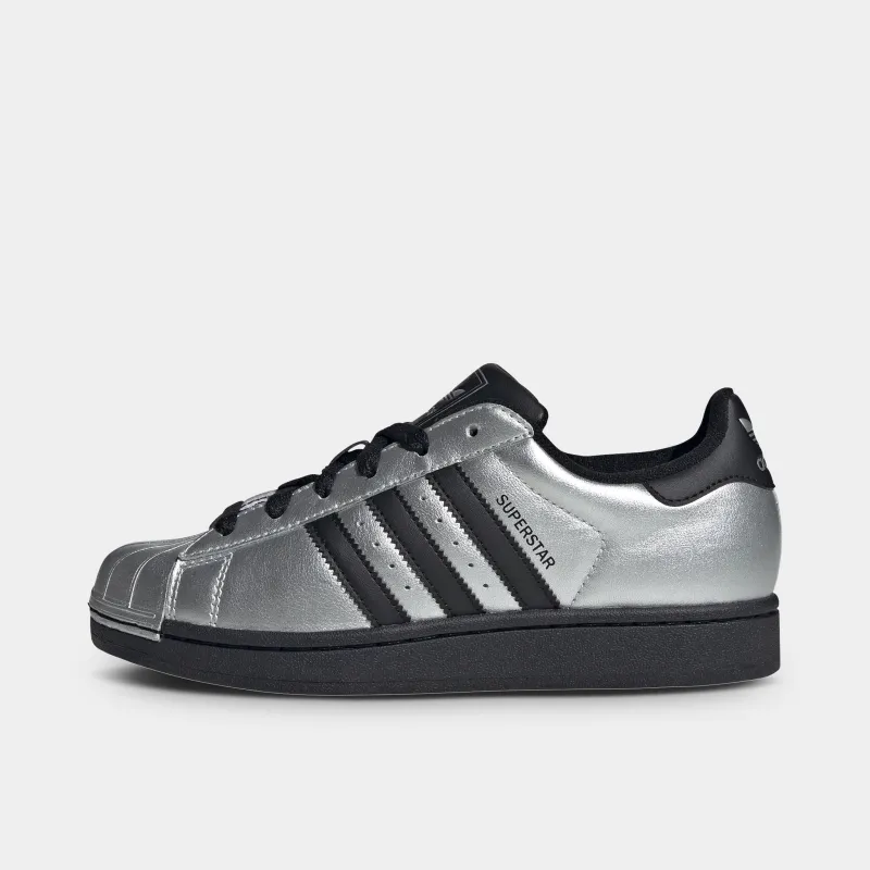adidas Women's Superstar II Silver Metallic / Black - Black sold by JD Sports