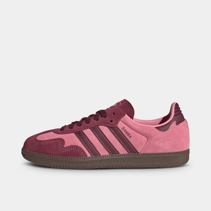 adidas Women's Samba Pink Spark / Shadow Red - Gum sold by JD Sports