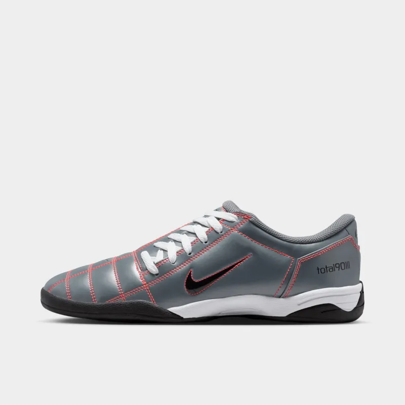 Nike Total 90 Smoke Grey / Black - Bright Crimson sold by JD Sports