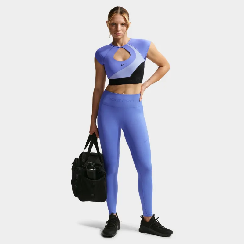 Nike Pro Women's Dry Fit Seamless Highrise 7/8 Tight / Sapphire sold by JD Sports