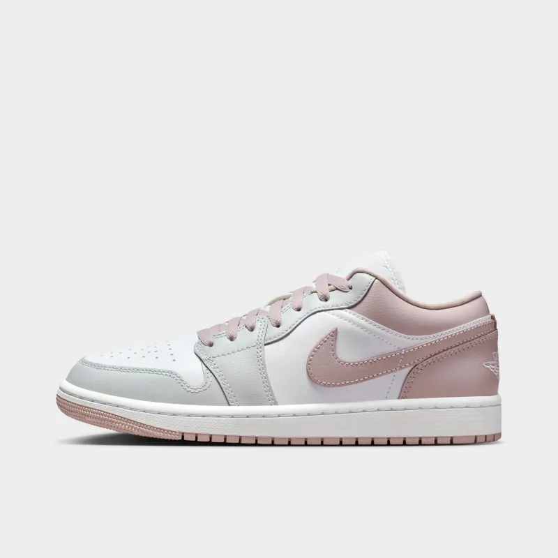 Jordan Women's 1 Low Particle Rose / Neutral Grey - White made by Jordan